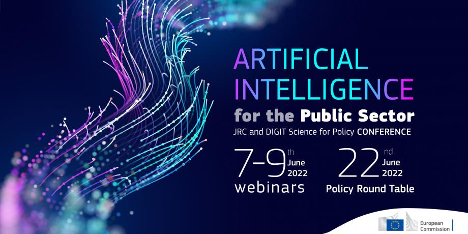 Cartel del evento 'Artificial Inteligence for the Public Sector'