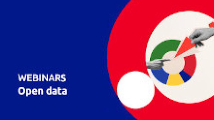 Webinars Open data