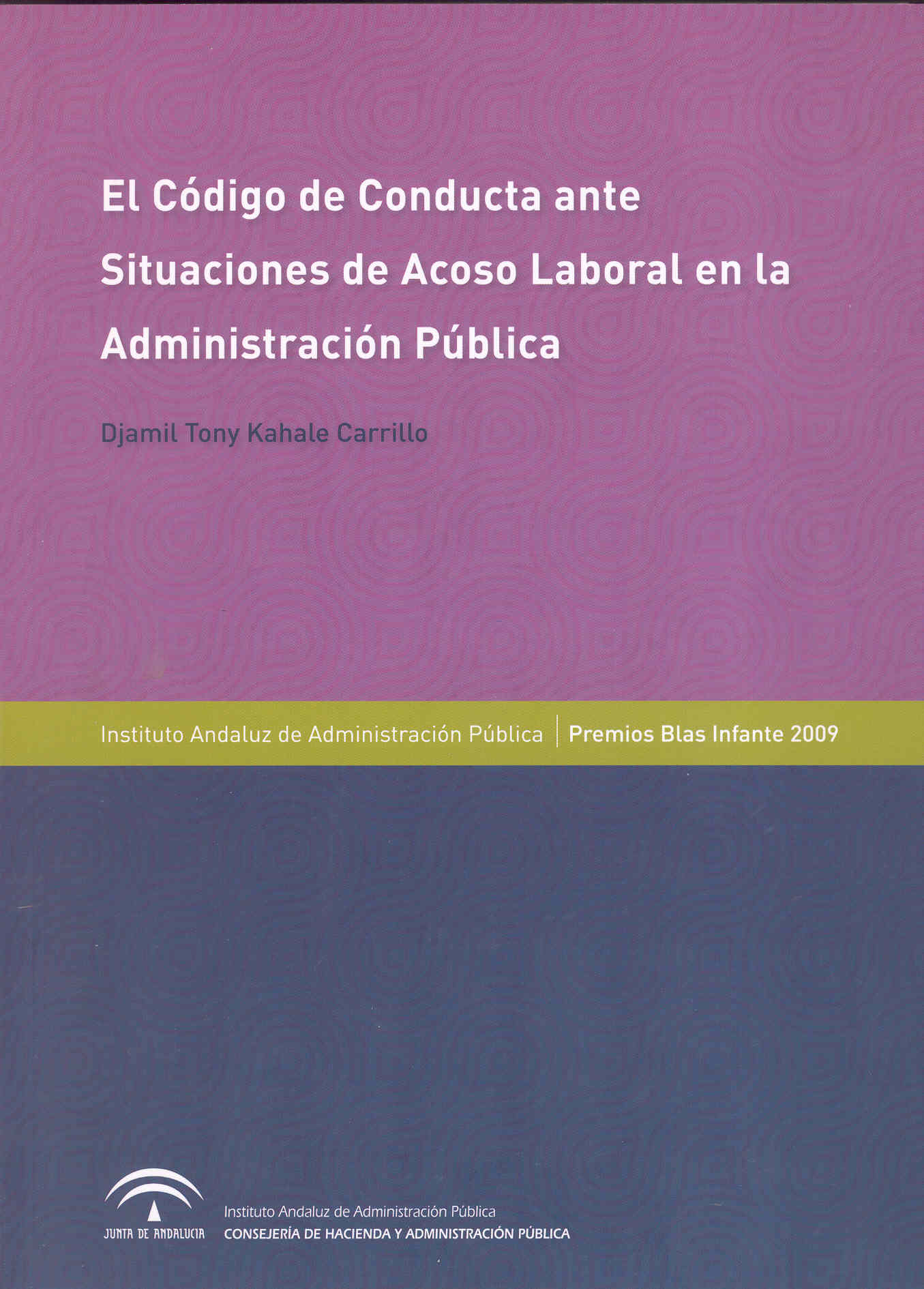 Portada de la publicación "Código de conducta"