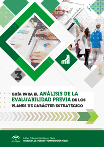 Portada de la publicación "Guía para el Análisis de la Evaluabilidad previa de los Planes de Carácter Estratégico"