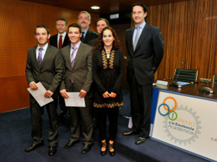 El Consejero de Economía, Antonio Ávila junto al Presidente del grupo Joly, José