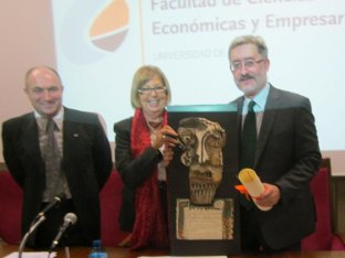 El Consejero de Economía, en un momento del evento