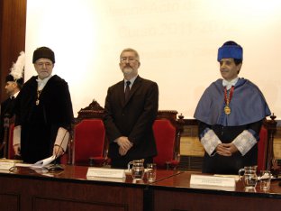 Antonio Ávila en la apertura de curso