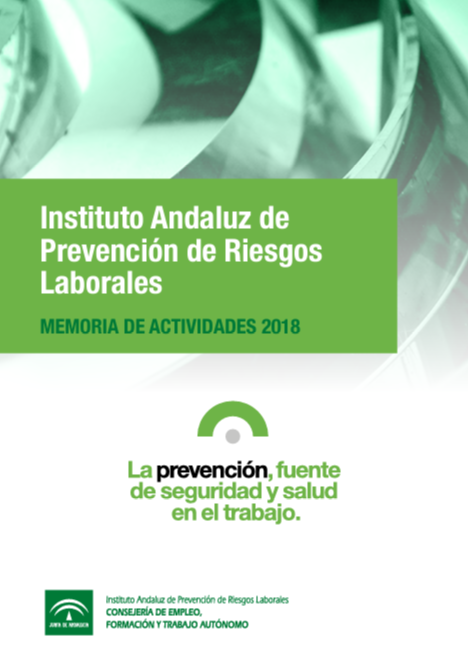 Portada publicación Memoria de actividades 2018