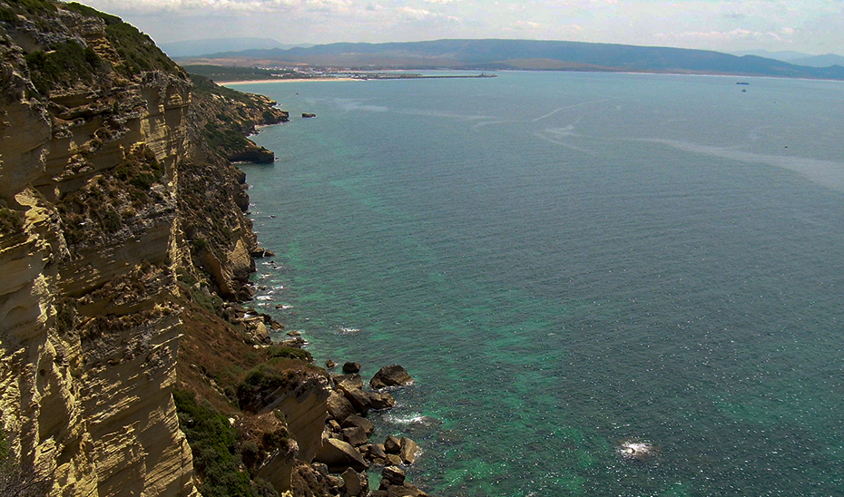 Paisaje del Parque Natural de la Breña y Marismas del Barbate.