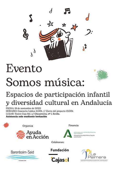 Cartel evento 'Somos música'