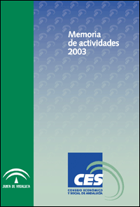 Memoria de Actividades 2003 del Consejo Económico y Social de Andalucía