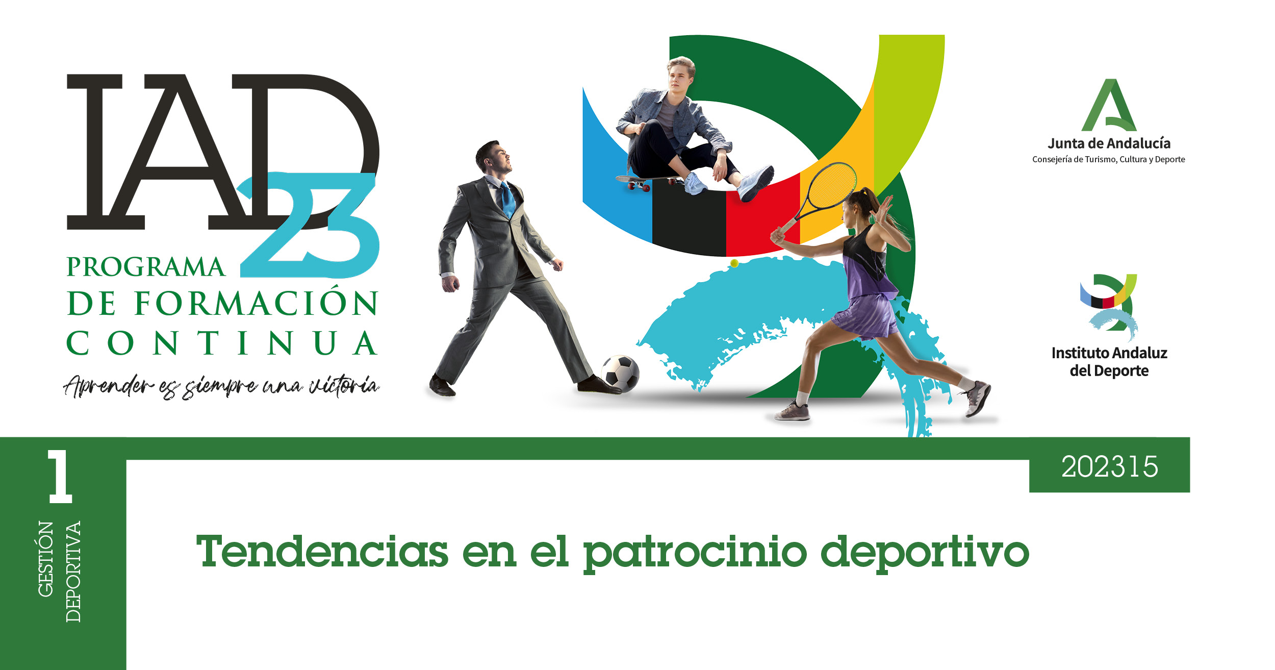 Portada programa acción formativa IAD 202315