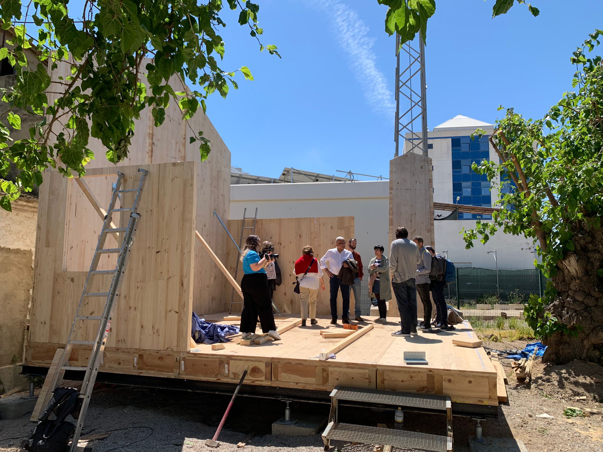 Madera y corcho como soluciones innovadoras para la construcción y rehabilitación de edificios públicos.