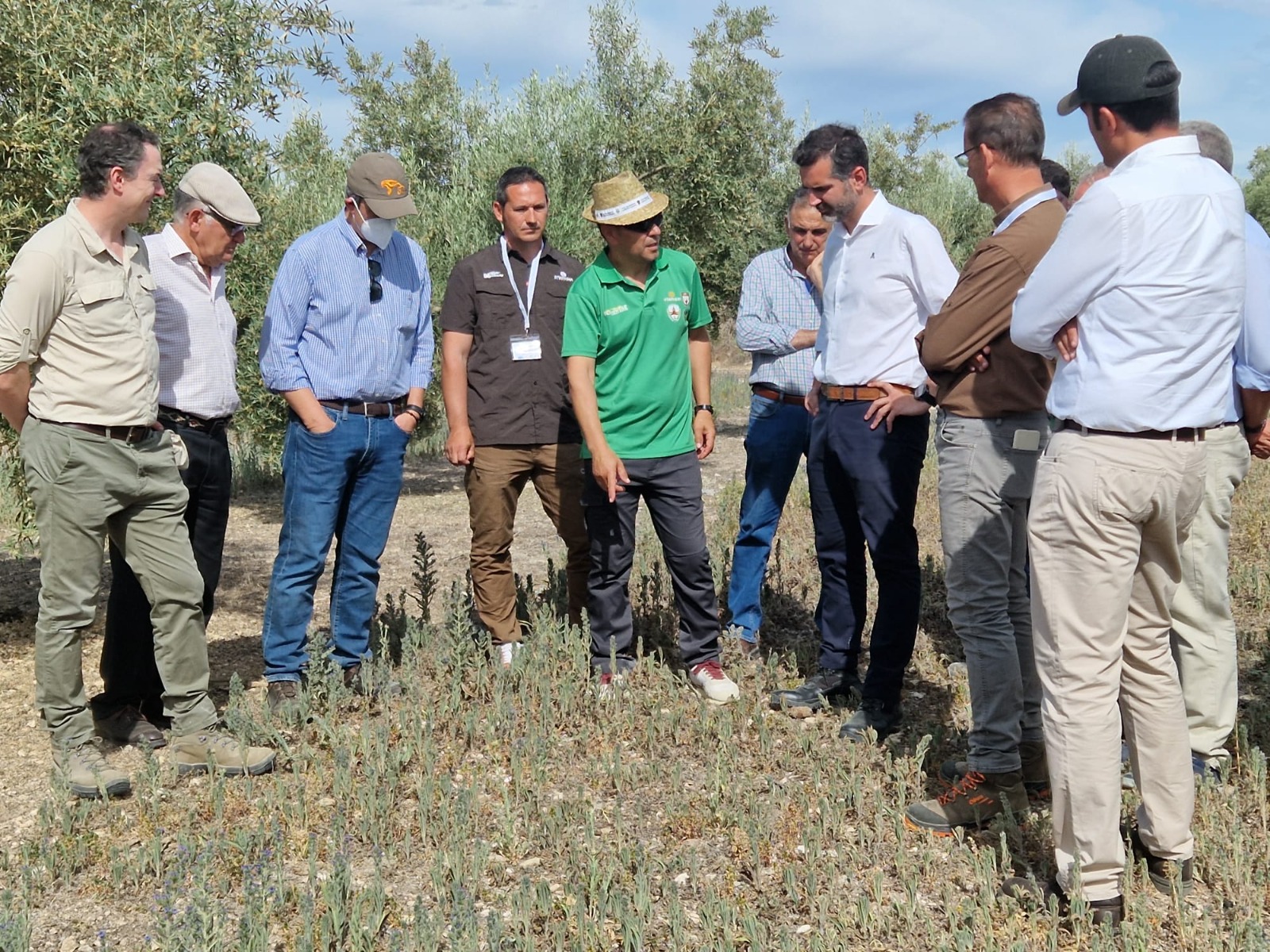 Fernández-Pacheco conoce el proyecto FrameWork en Aguilar de la Frontera.