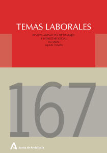 Portada de la Revista Temas Laborales nº 167