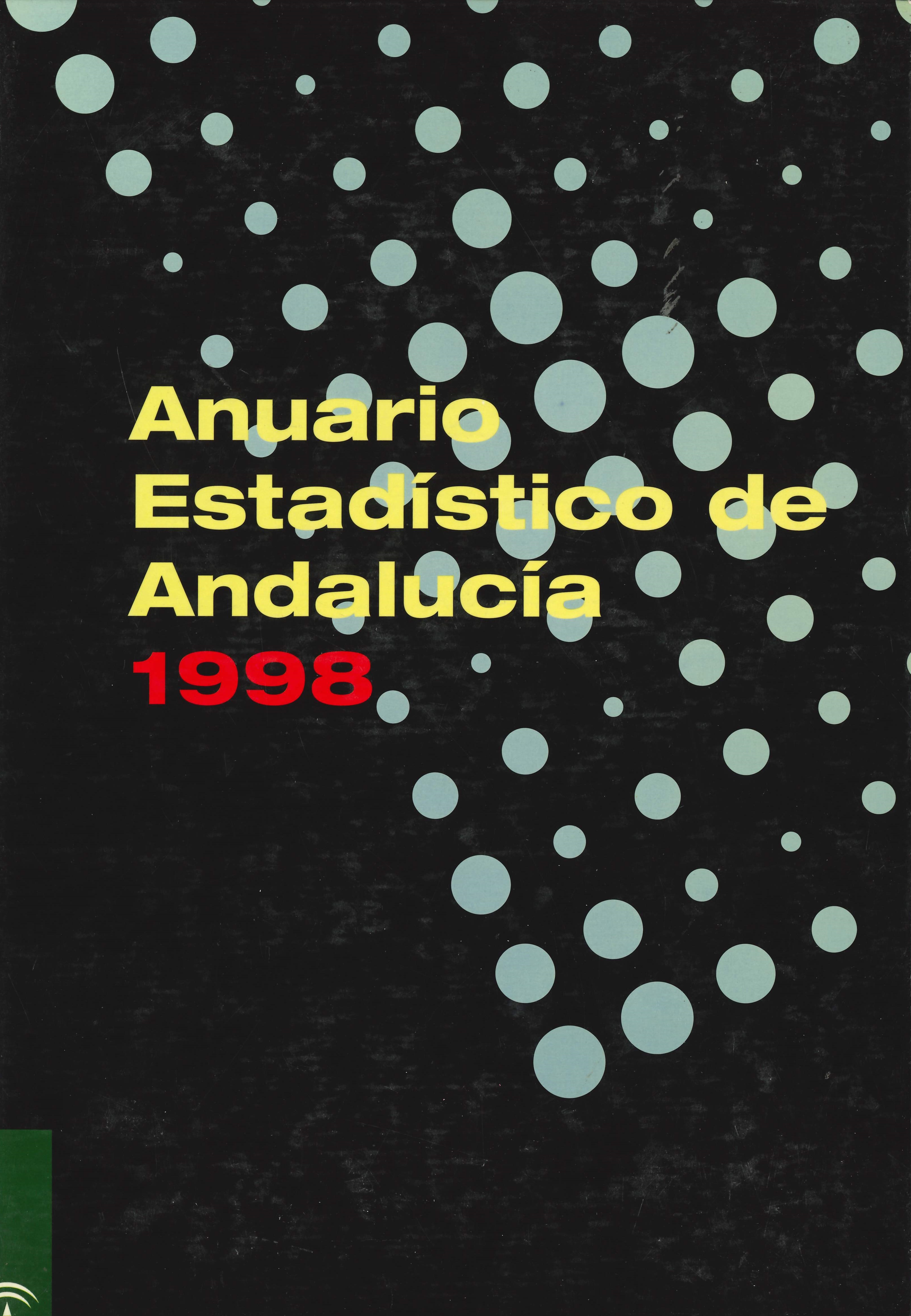 Imagen representativa de la publicación Anuario estadístico de Andalucía 1998