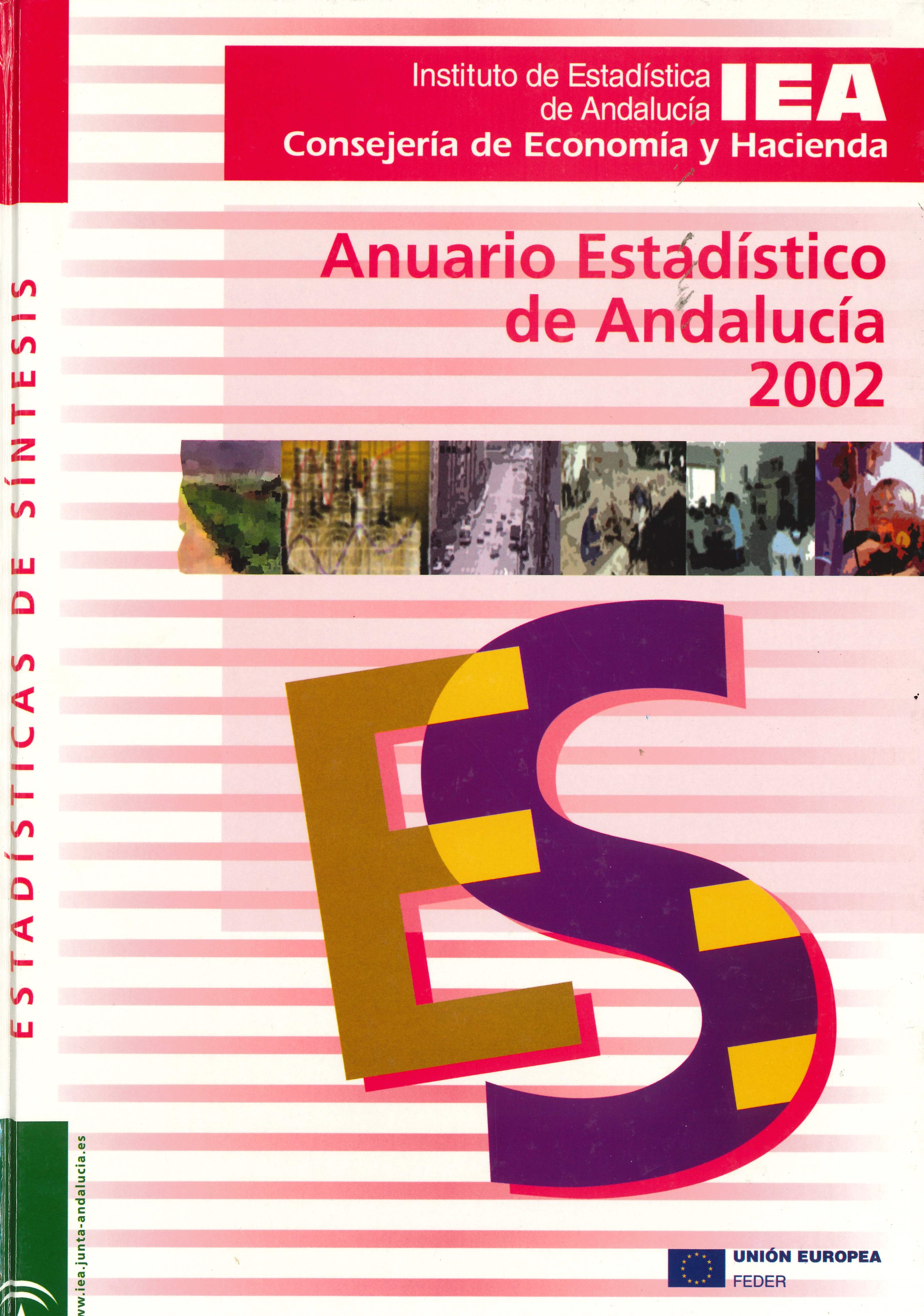 Imagen representativa de la publicación Anuario estadístico de Andalucía 2002