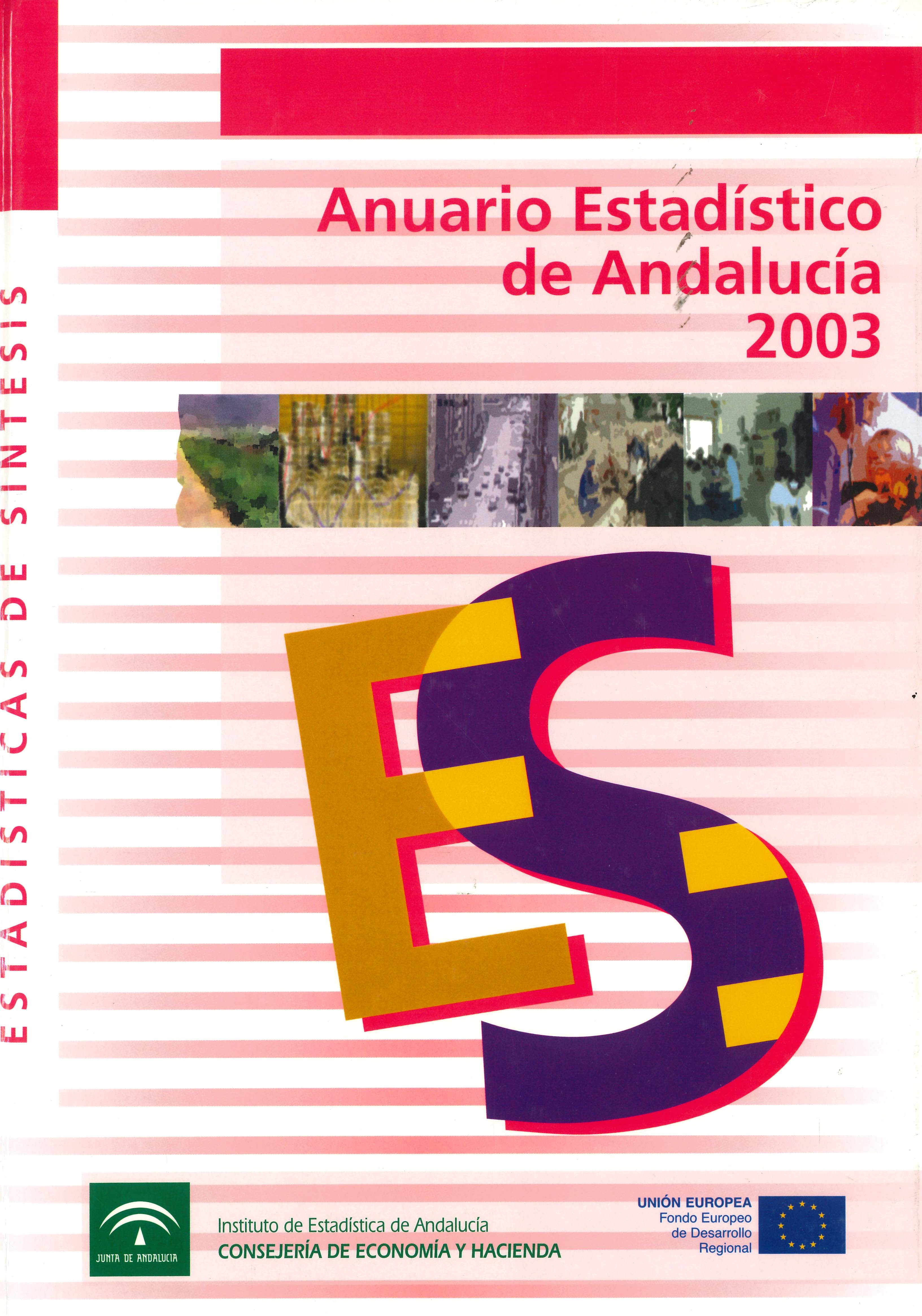 Imagen representativa de la publicación Anuario estadístico de Andalucía 2003