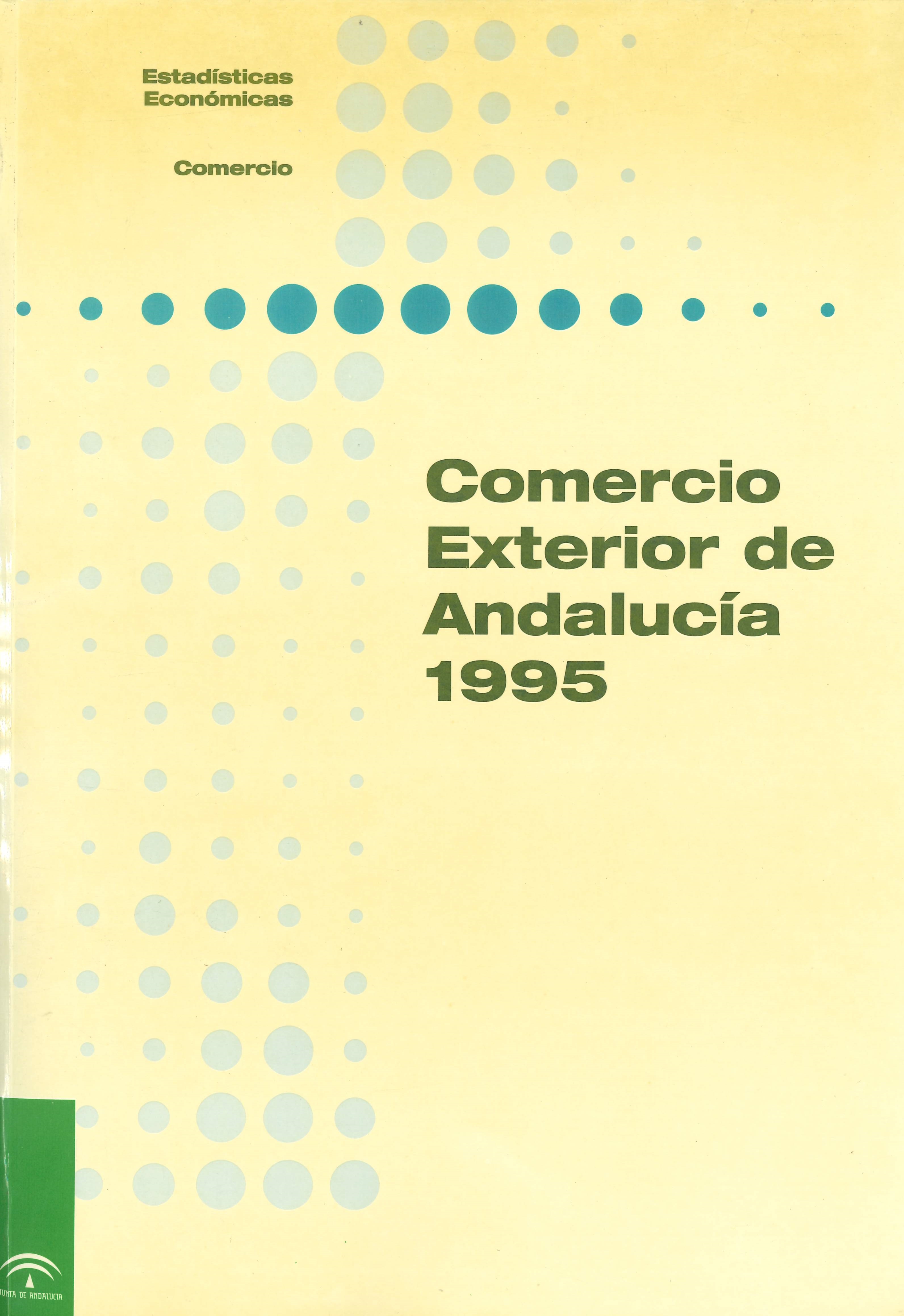 Imagen representativa de la publicación Comercio exterior de Andalucía 1995