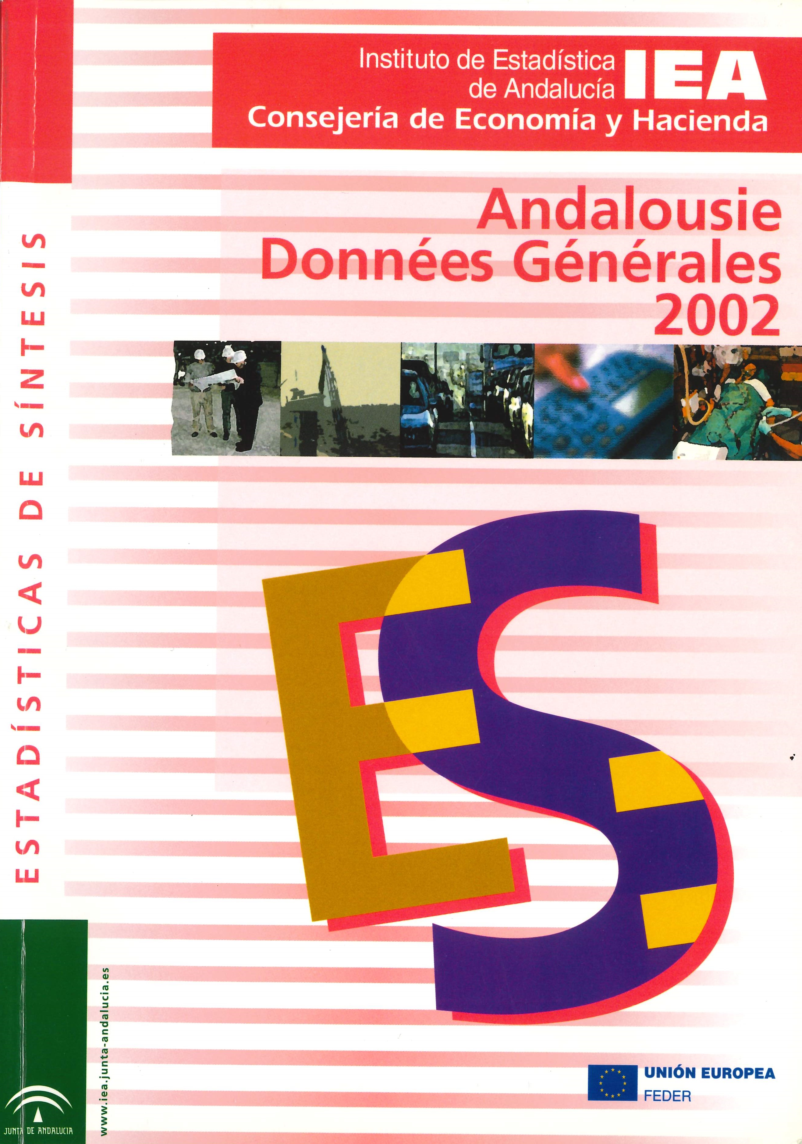 Imagen representativa de la publicación Andalousie: données générales 1993