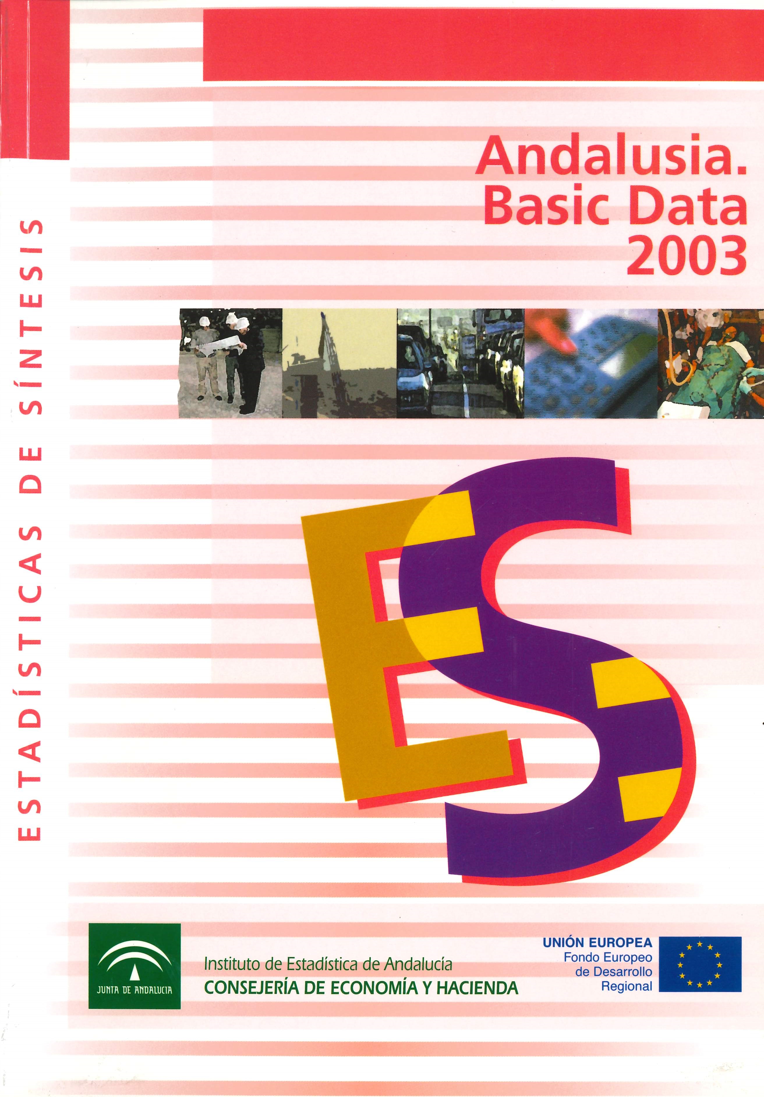 Imagen representativa de la publicación Andalusia: basic data 2003