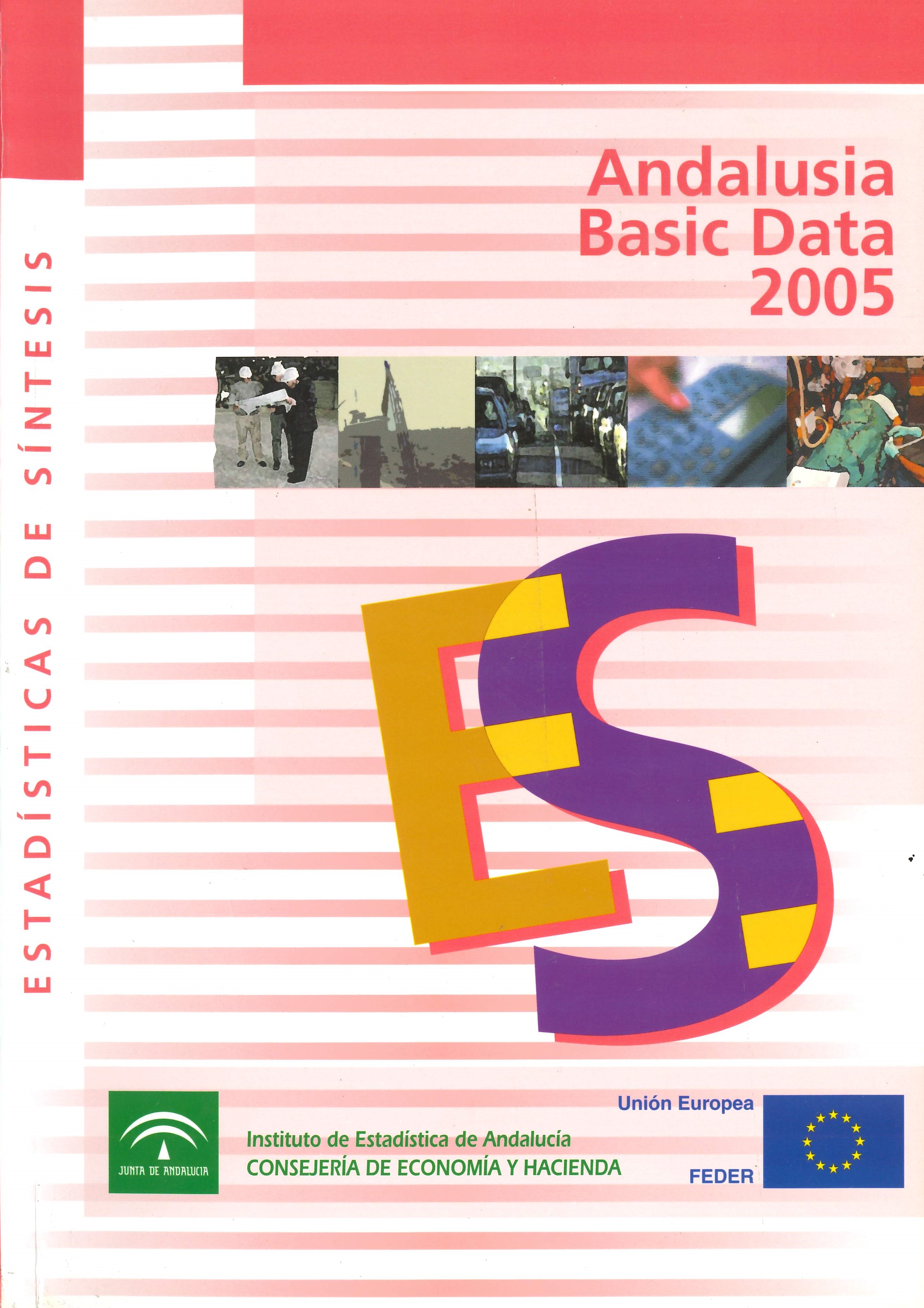 Imagen representativa de la publicación Andalusia: basic data 2005