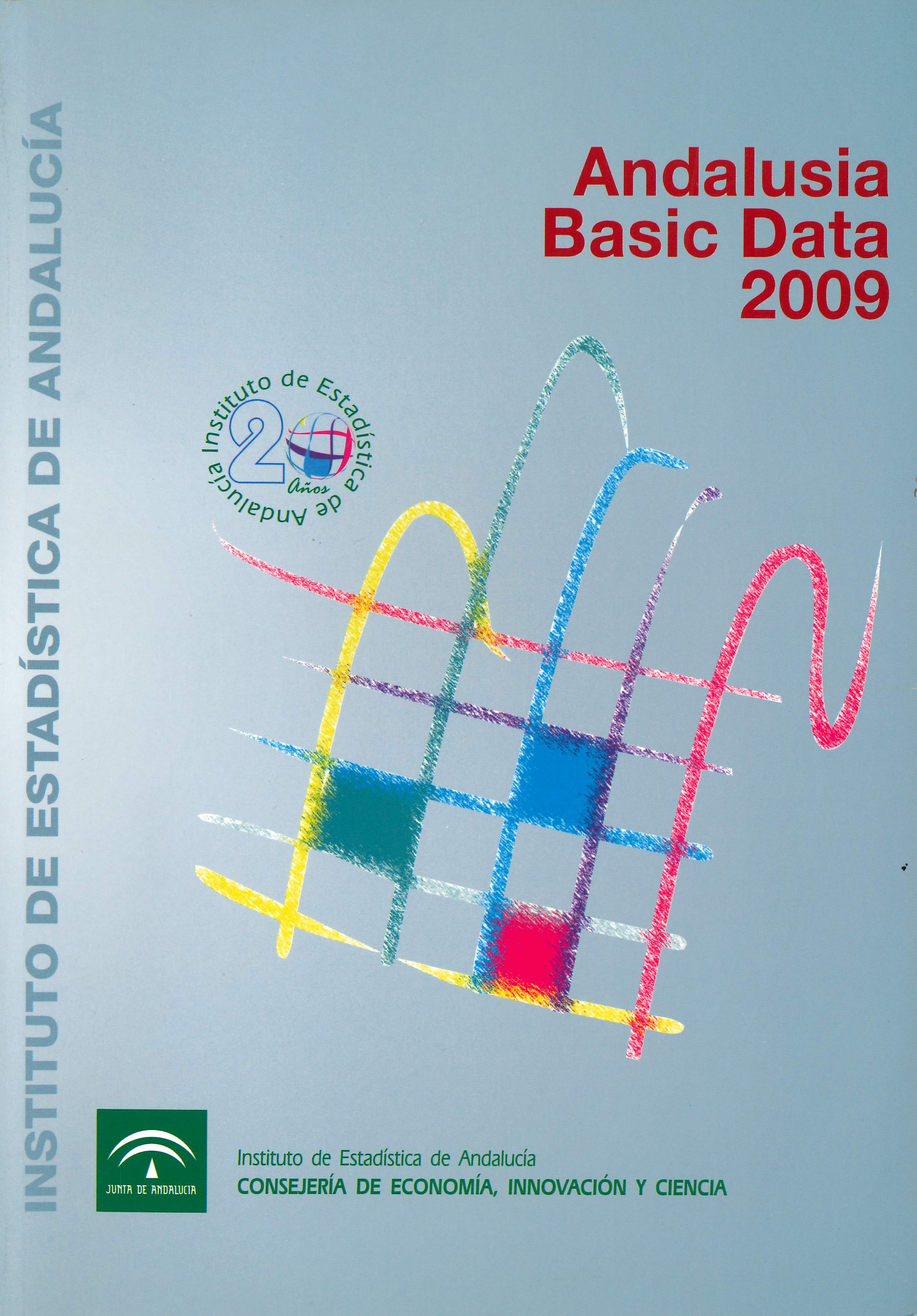 Imagen representativa de la publicación Andalusia: basic data 2009