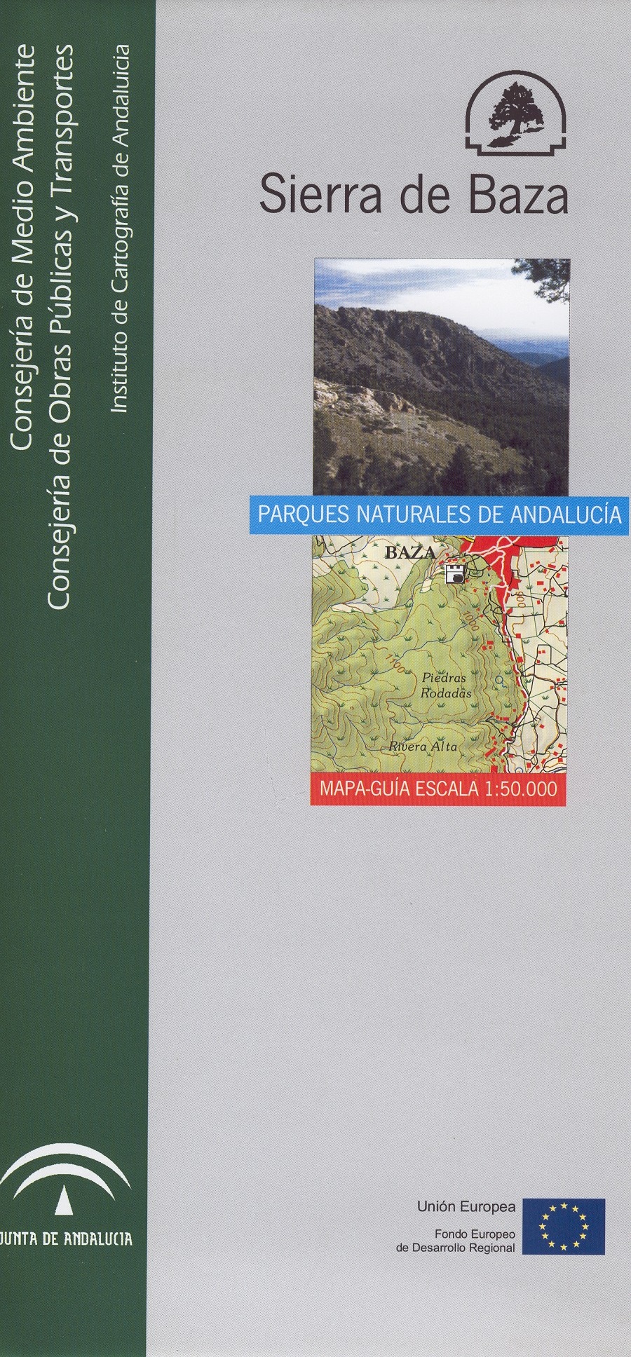 Imagen representativa del mapa Sierra de Baza: mapa-guía, escala 1:50.000_2004