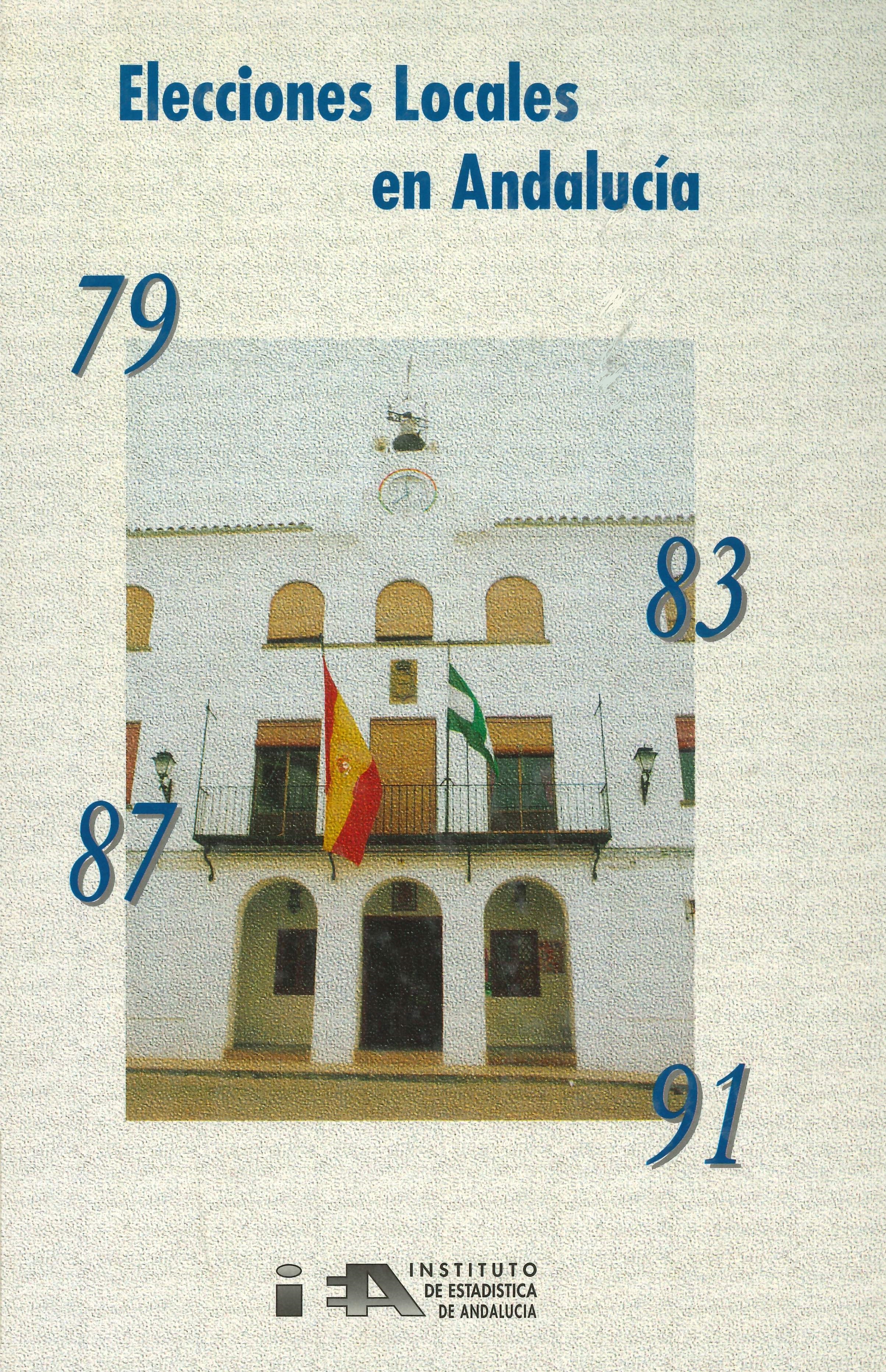 Imagen representativa de la publicación Elecciones locales en Andalucía 1979, 1983, 1987, 1991