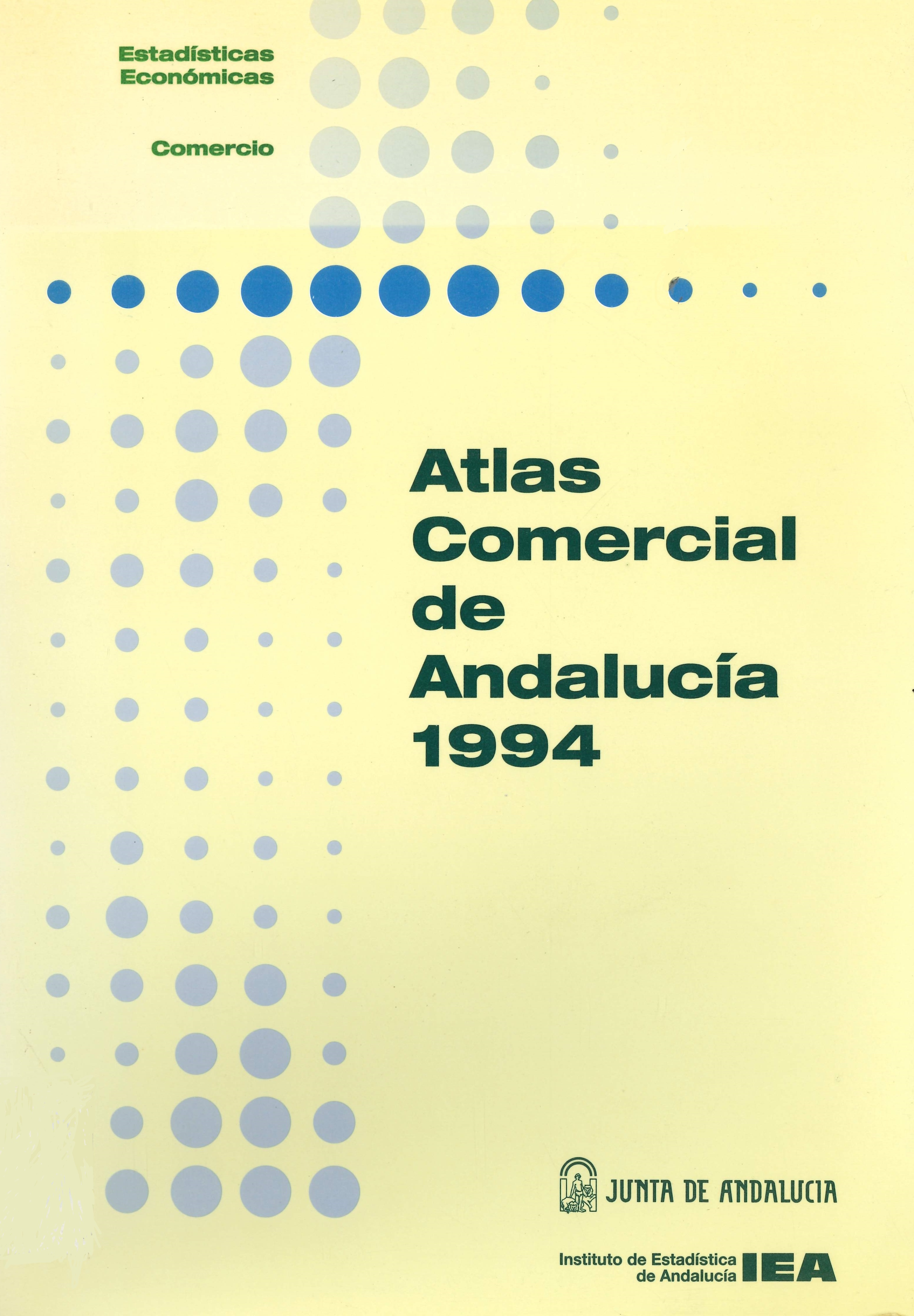 Imagen representativa de la publicación Atlas comercial de Andalucía 1994