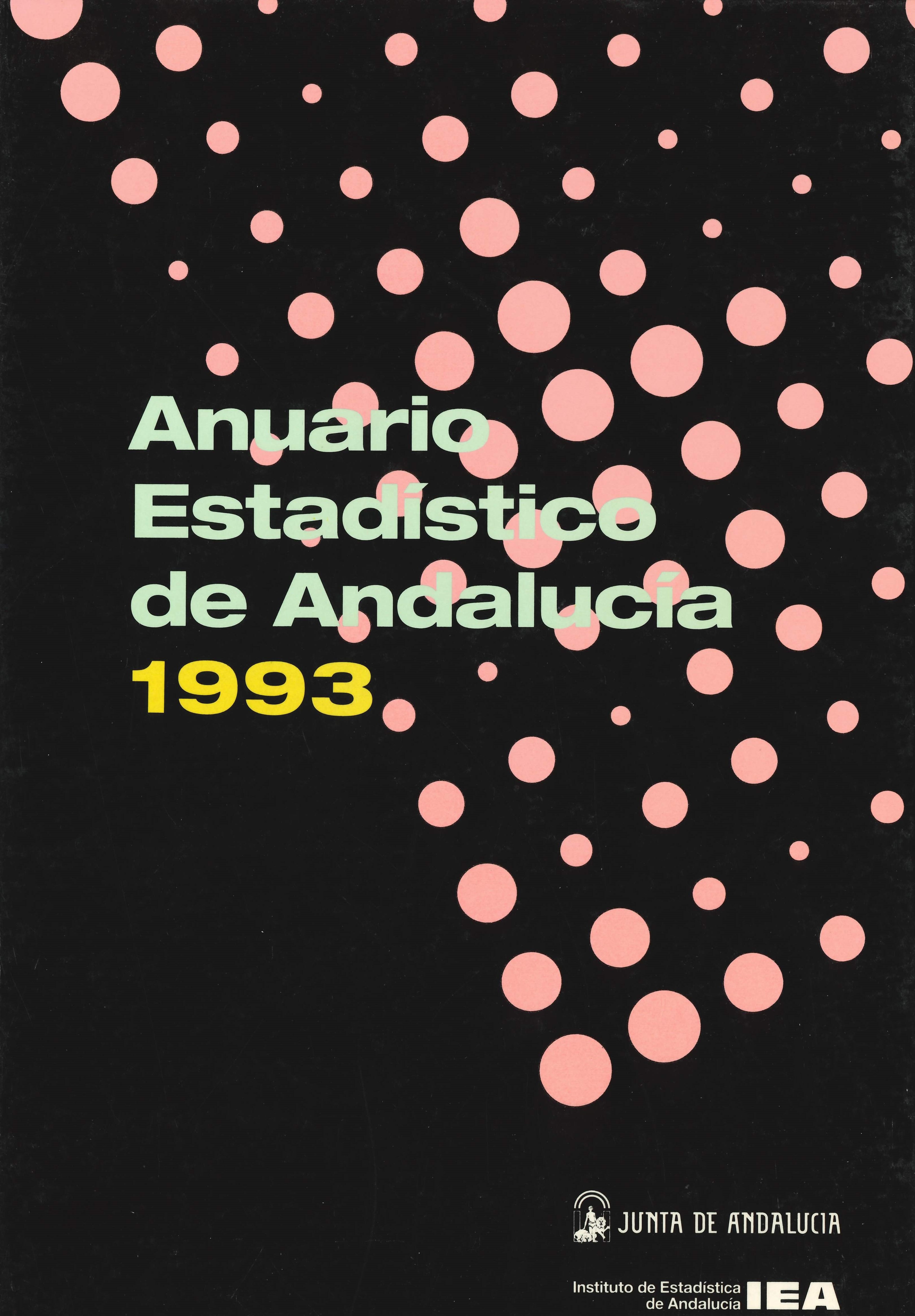 Imagen representativa de la publicación Anuario estadístico de Andalucía 1993