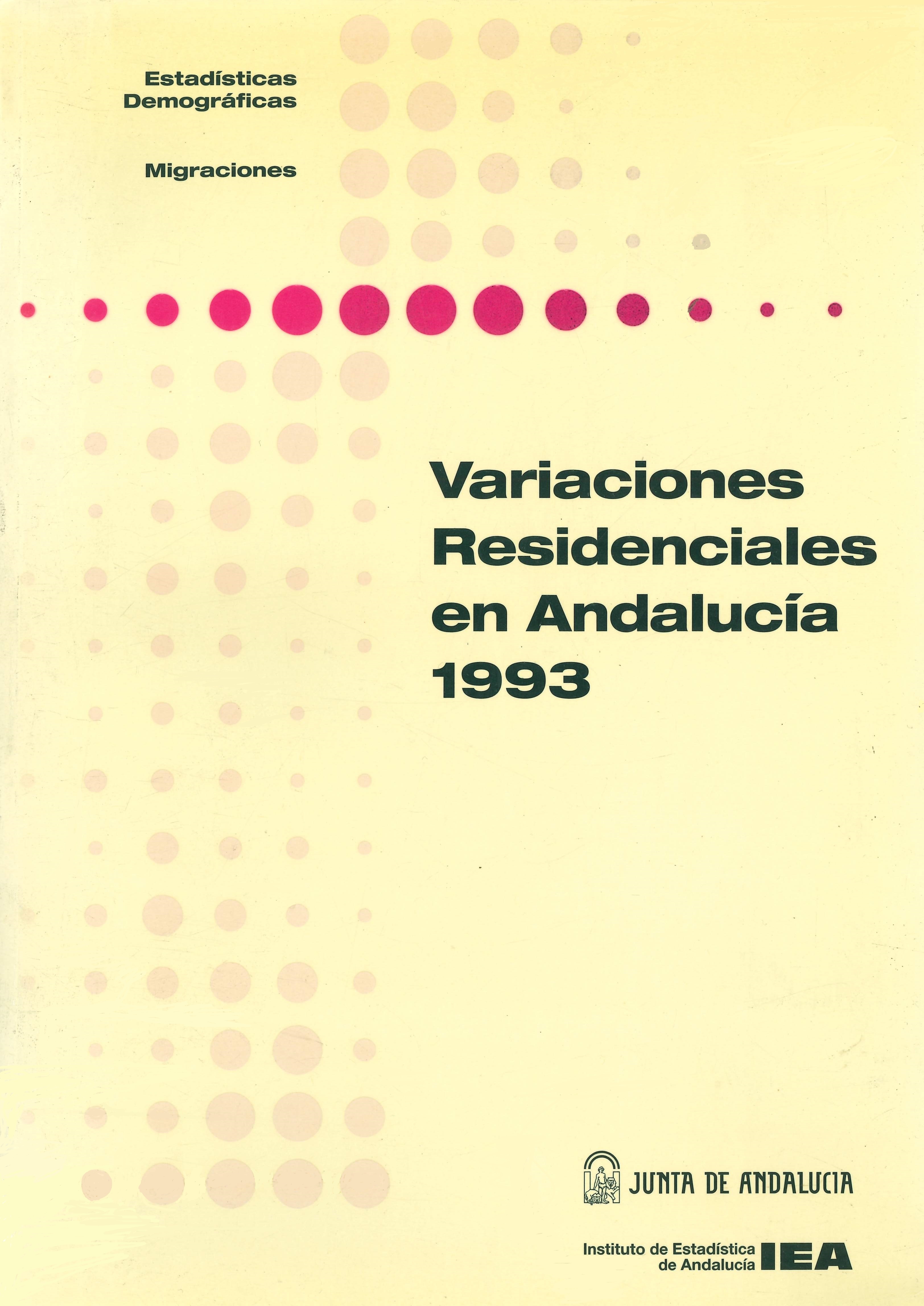 Imagen representativa de Variaciones residenciales en Andalucía 1993