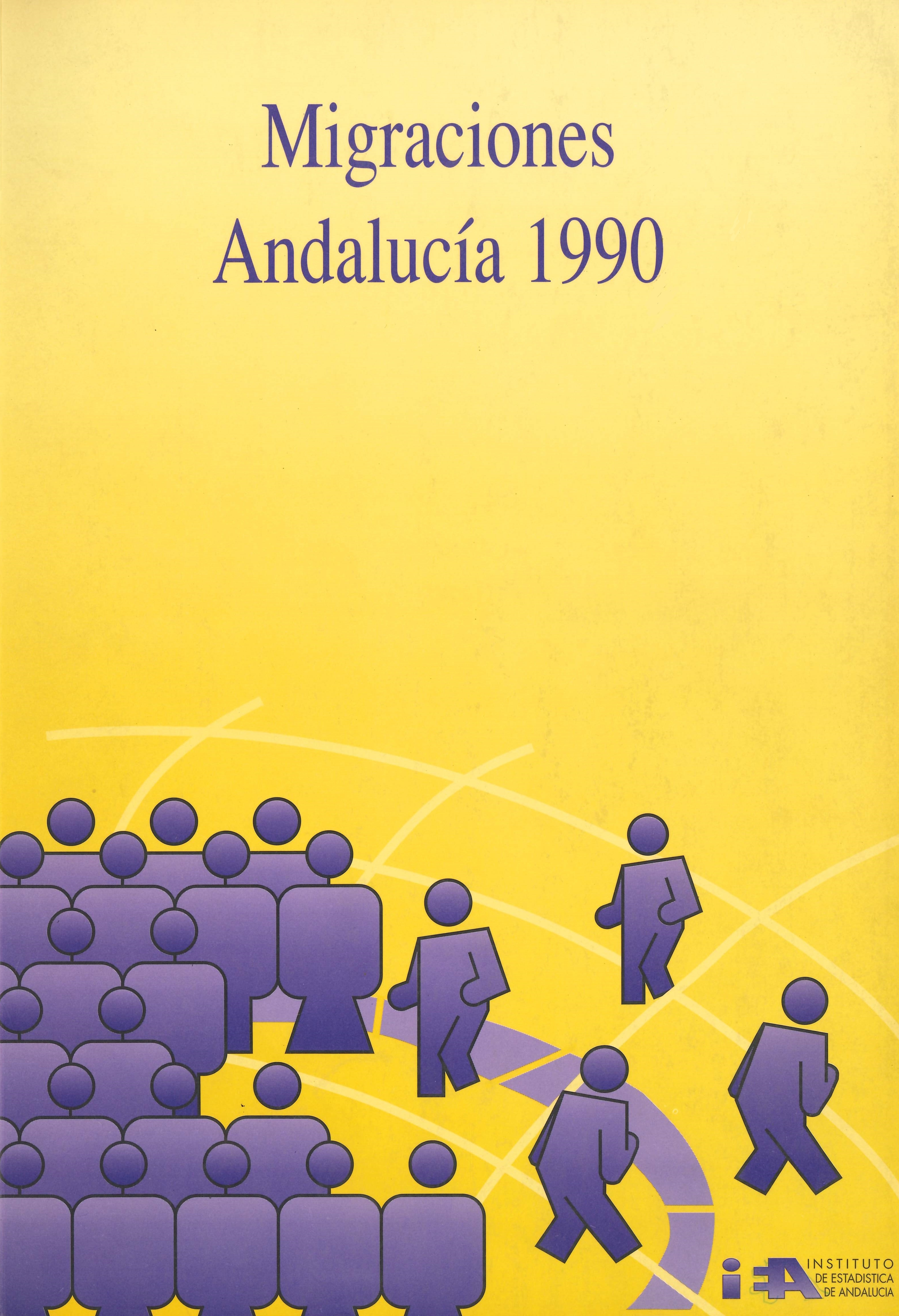 Imagen representativa de la publicación Migraciones Andalucía 1990