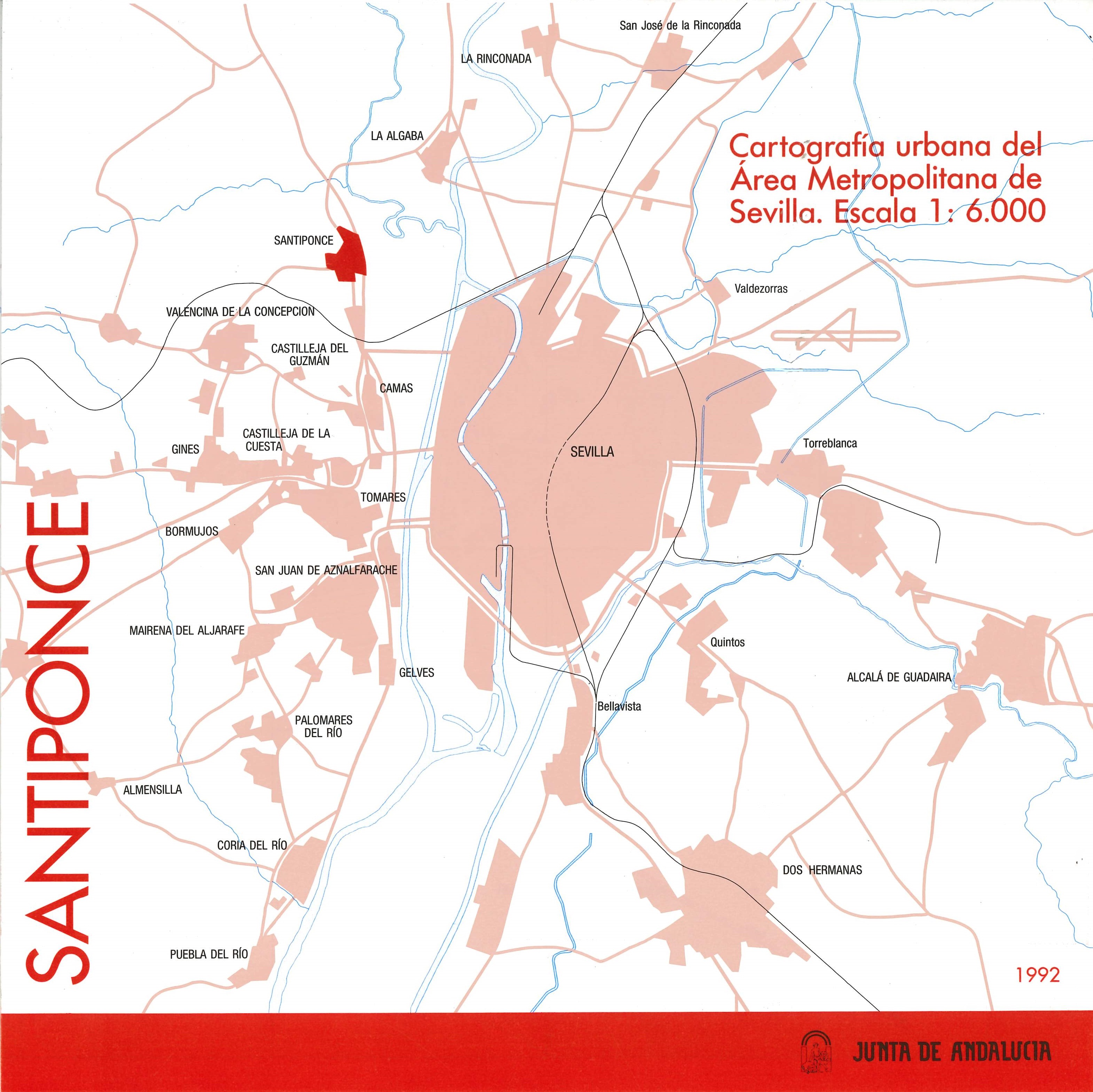 Imagen representativa del mapa Santiponce [1:6.000]