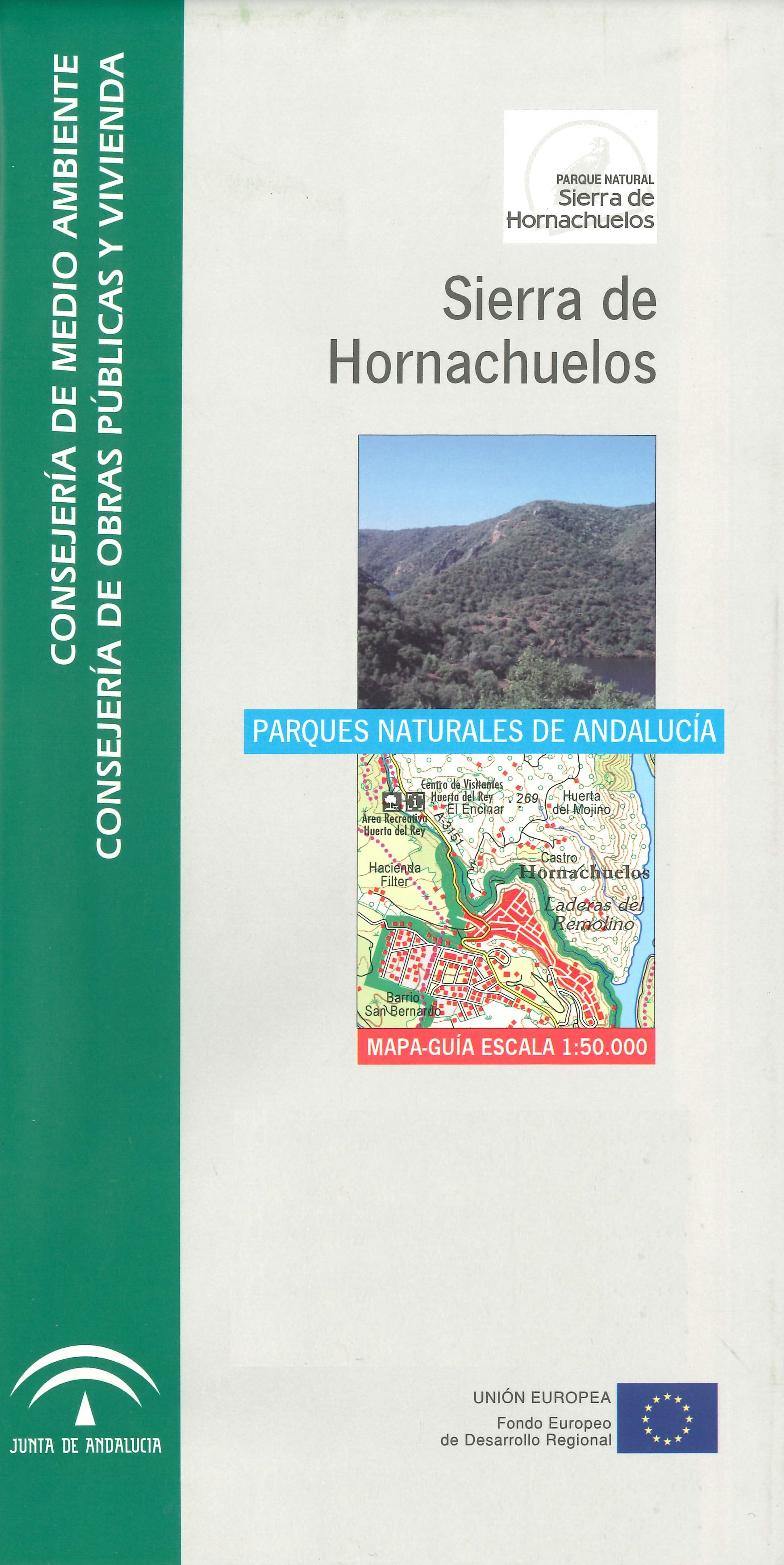 Imagen representativa del mapa Sierra de Hornachuelos: mapa-guía, escala 1:50.000_2010