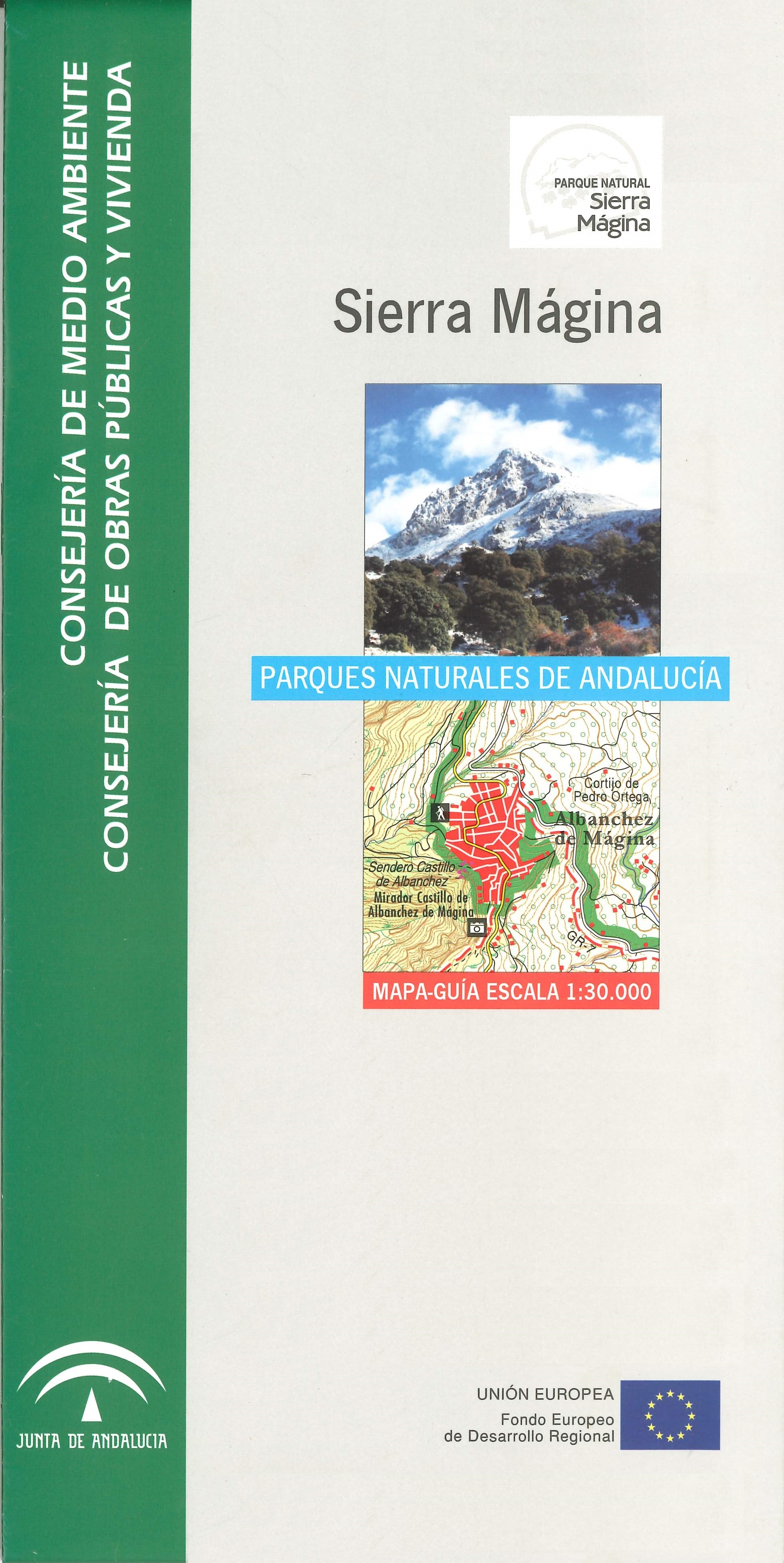 Imagen representativa del mapa Sierra Mágina: mapa-guía, escala 1:30.000_2011