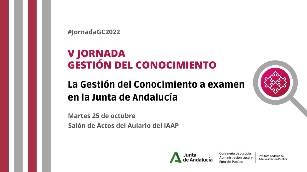 Clausura de V Jornada Gestión  del Conocimiento 