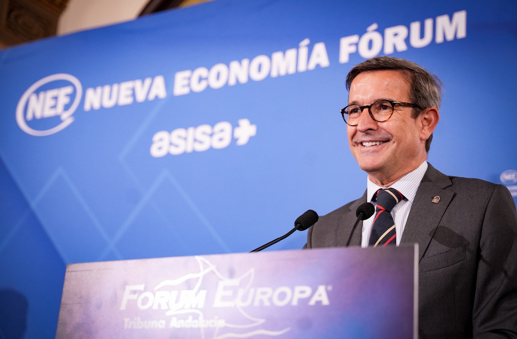 El consejero de Industria, Energía y Minas, Jorge Paradela, en el Fórum Europa Tribuna Andalucía.