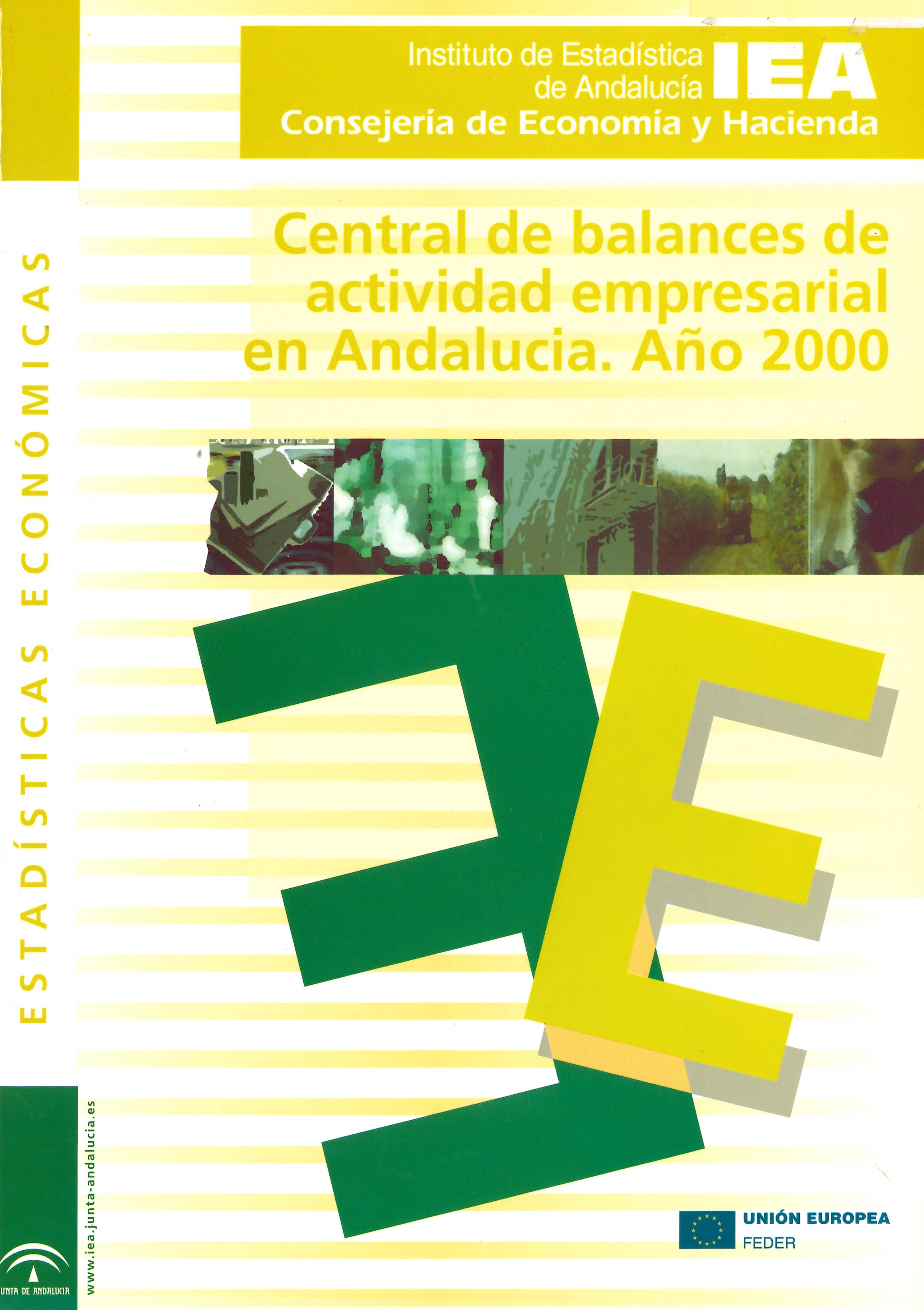 Imagen representativa de la publicación Central de balances de actividad empresarial de Andalucía: año 2000