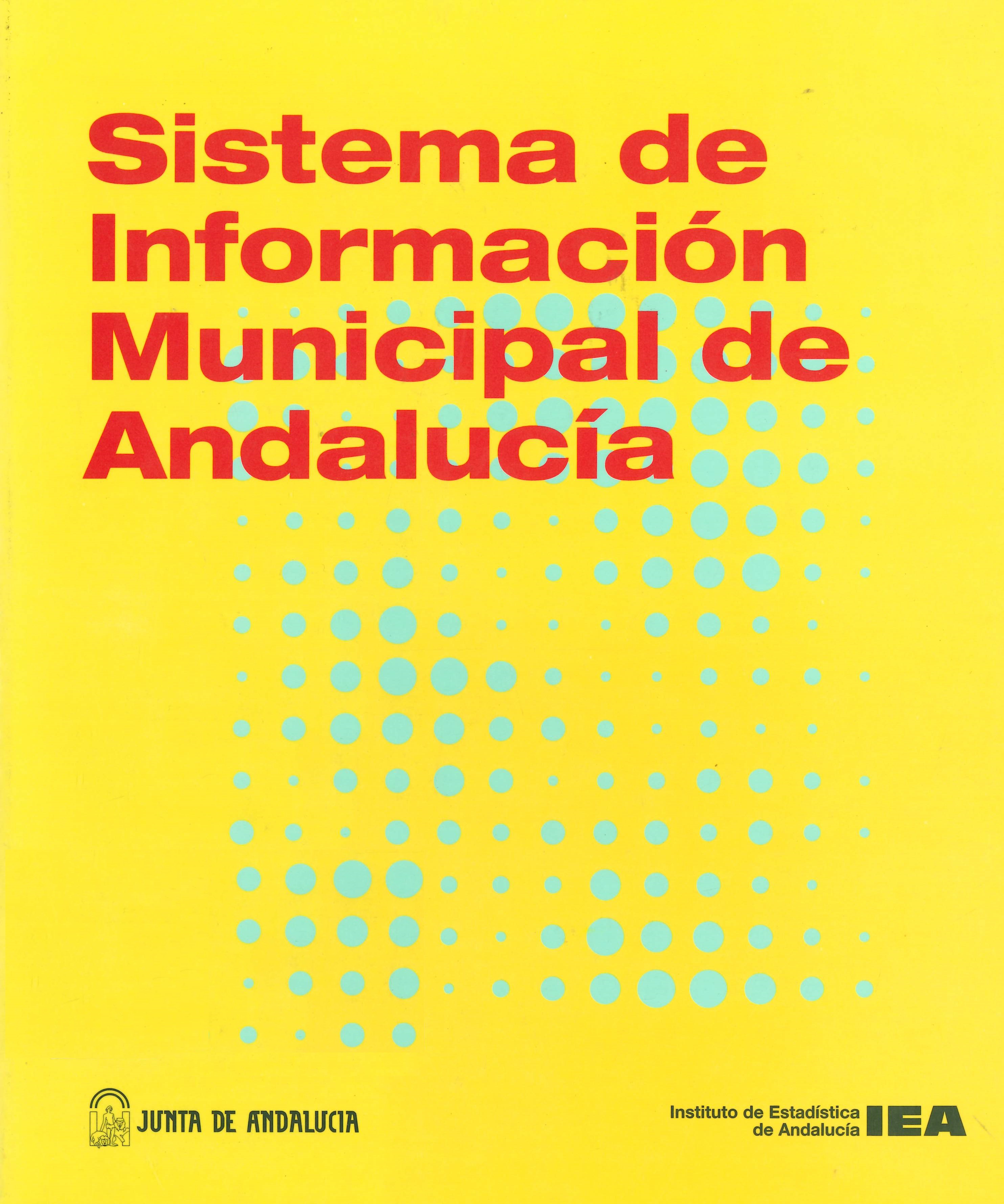 Imagen representativa de la publicación Sistema de información multiterritorial de Andalucía 1995