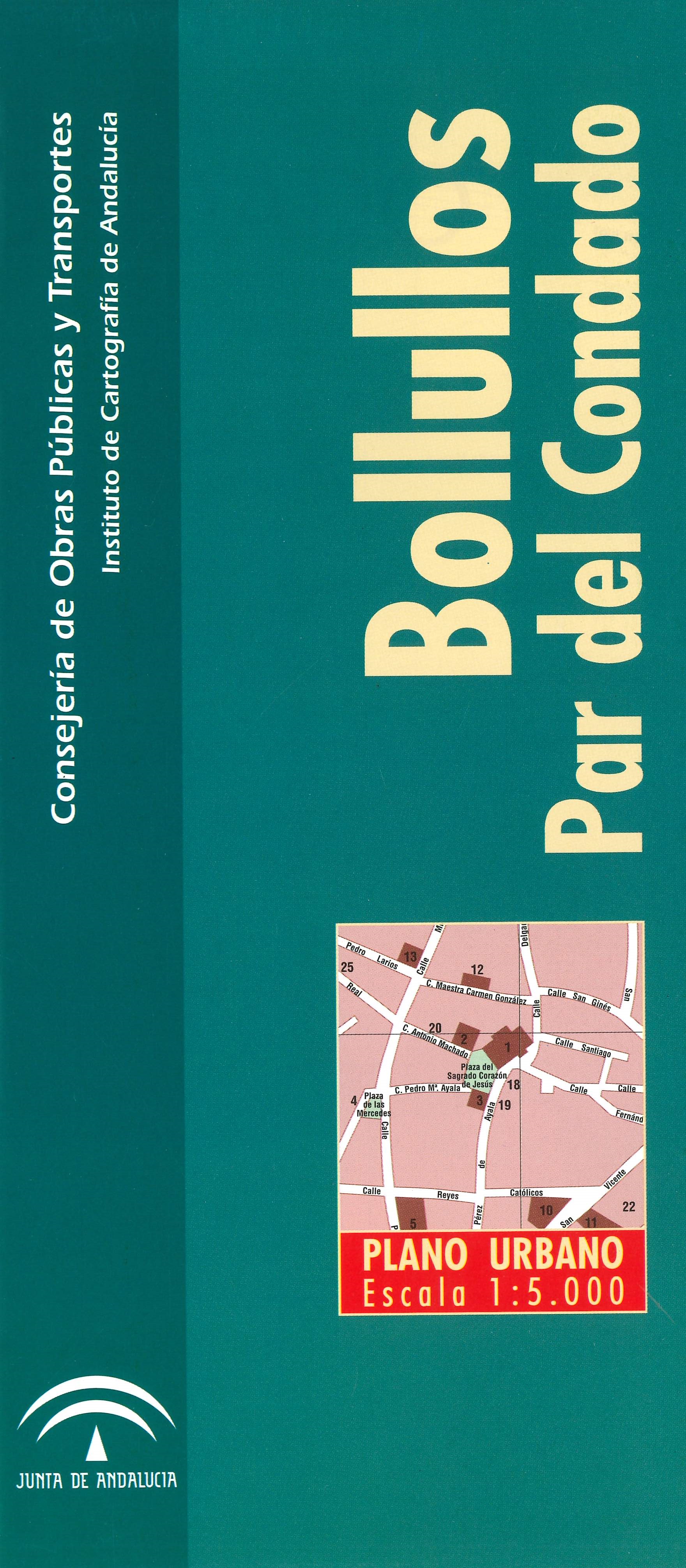 Imagen representativa del mapa Bollullos Par del Condado: plano urbano, escala 1:5.000_1999