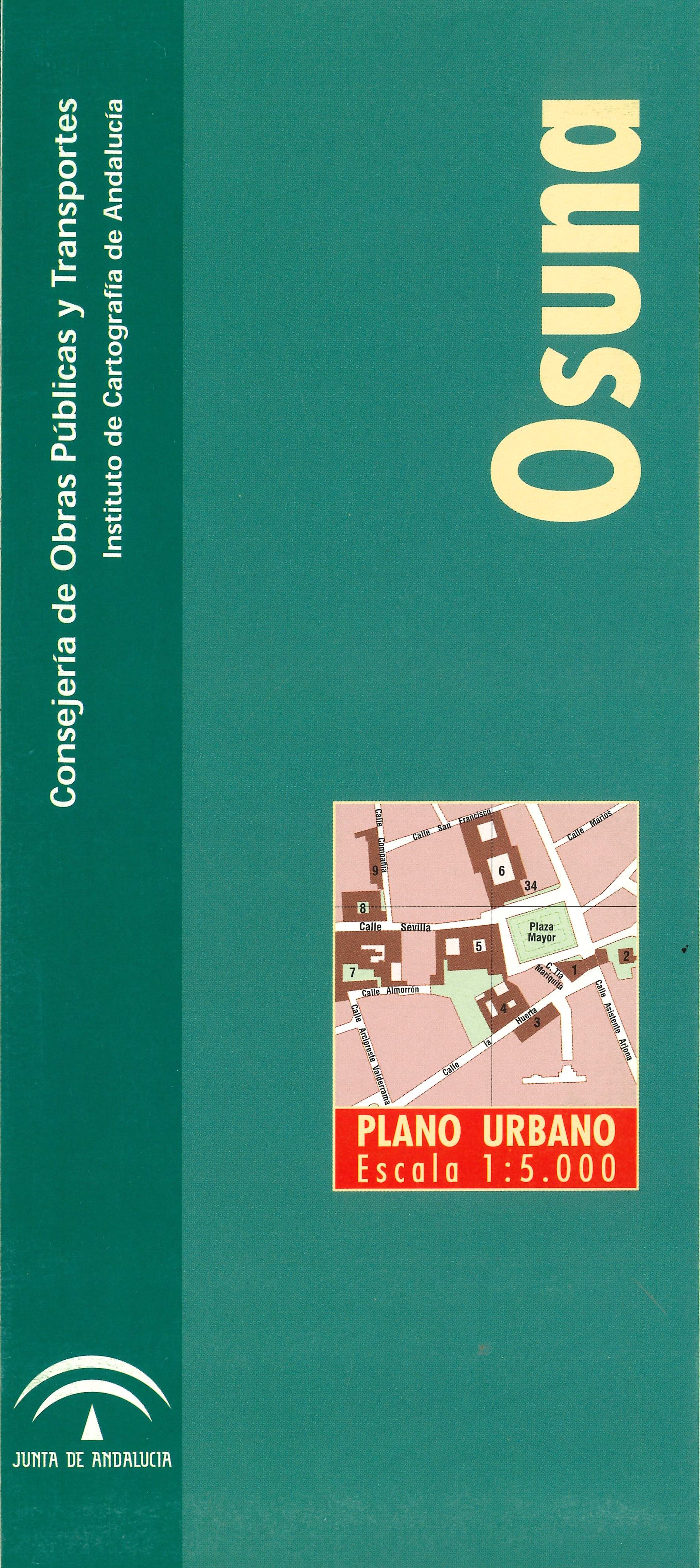 Imagen representativa del mapa Osuna: plano urbano, escala 1:5.000_2002