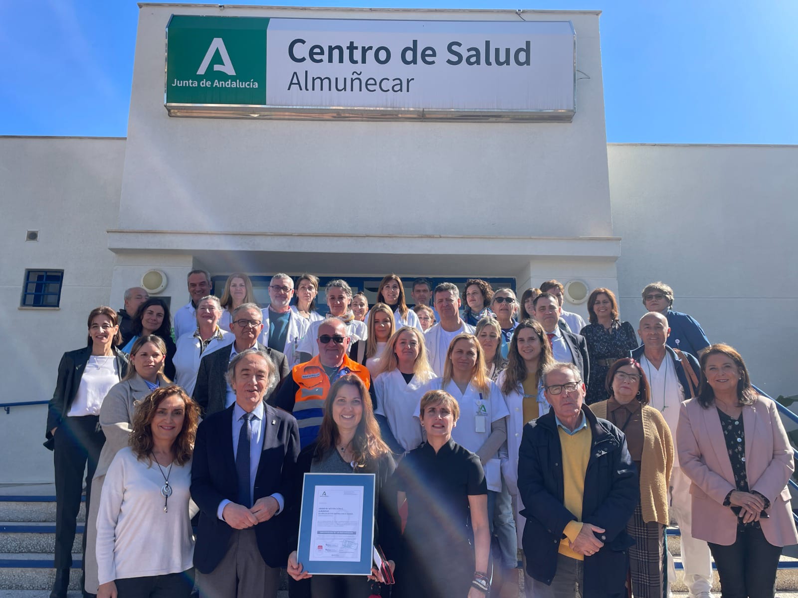 Certificado calidad ACSA UGC Almuñécar