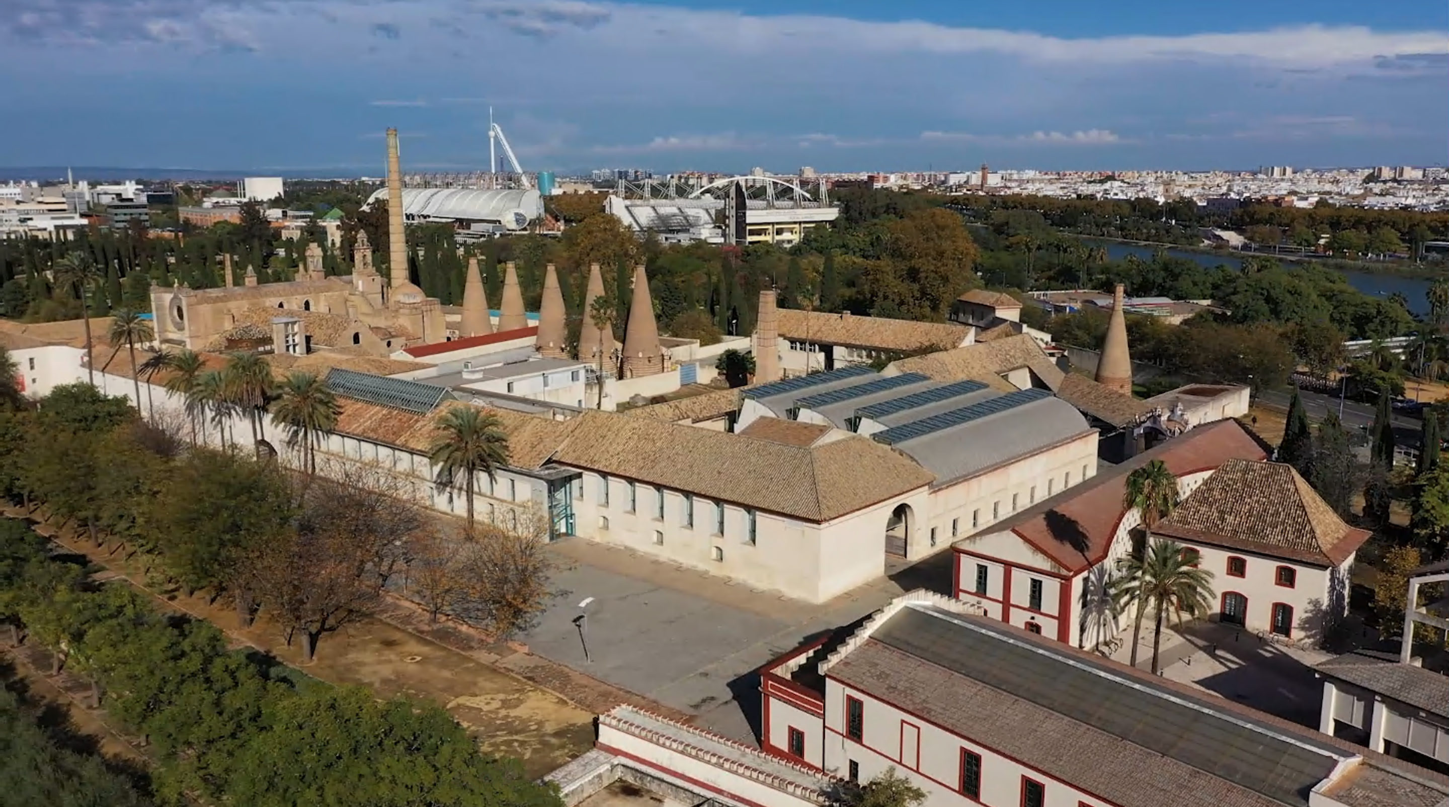 Imagen de la sede principal del IAPH en el Monasterio de la Cartuja de Sevilla