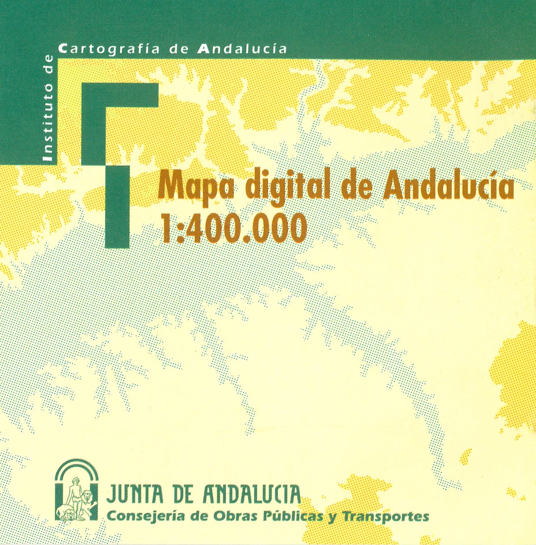 Imagen representativa de la publicación Mapa digital de Andalucía 1:400.000