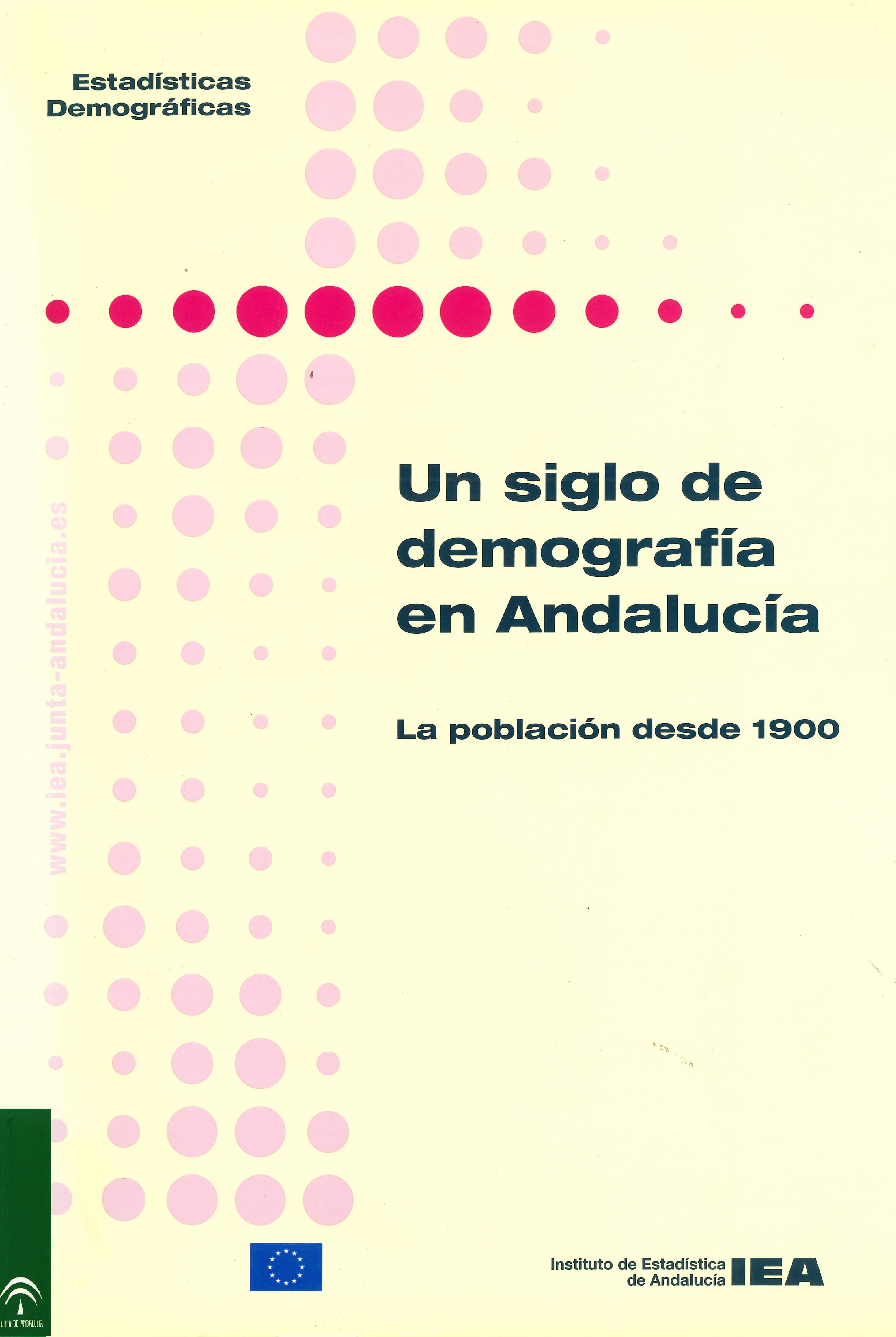 Imagen representativa de la publicación Un siglo de demografía en Andalucía: la población desde 1900