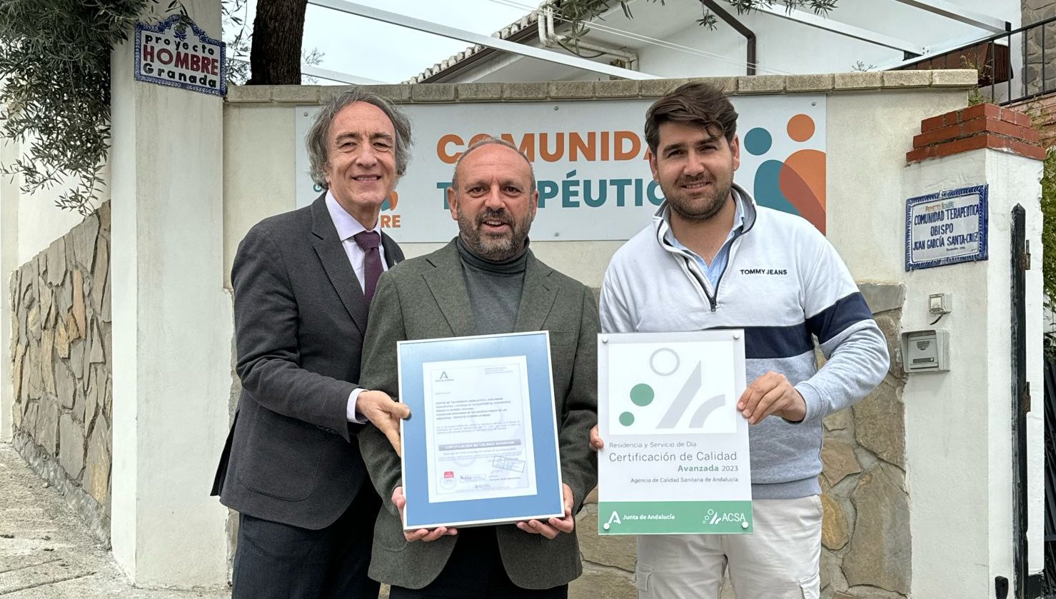 Certificación Proyecto Hombre Granada