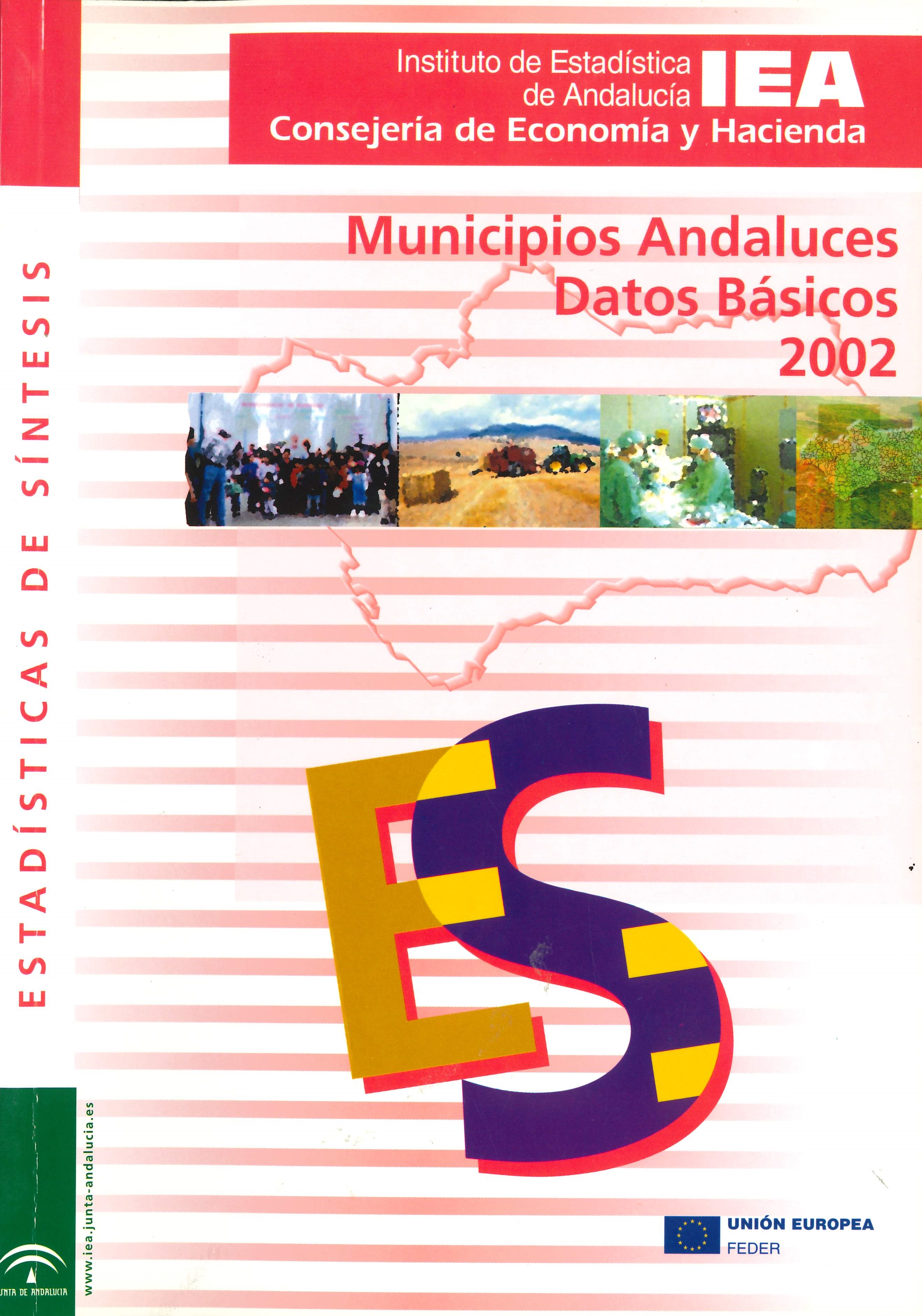 Imagen representativa de la publicación Municipios andaluces: datos básicos 2002