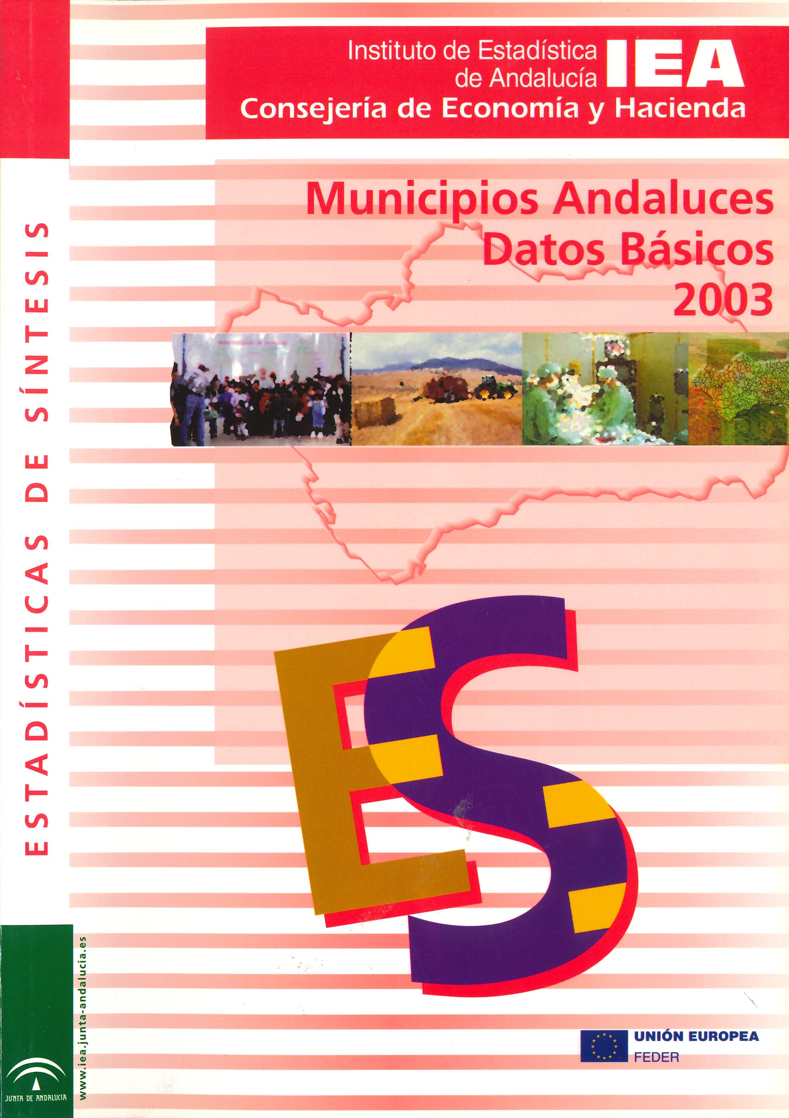 Imagen representativa de la publicación Municipios andaluces: datos básicos 2003