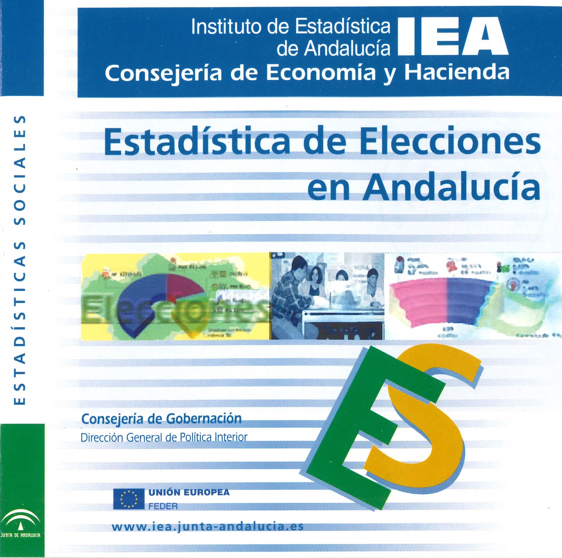 Imagen representativa de la publicación Estadística de elecciones en Andalucía