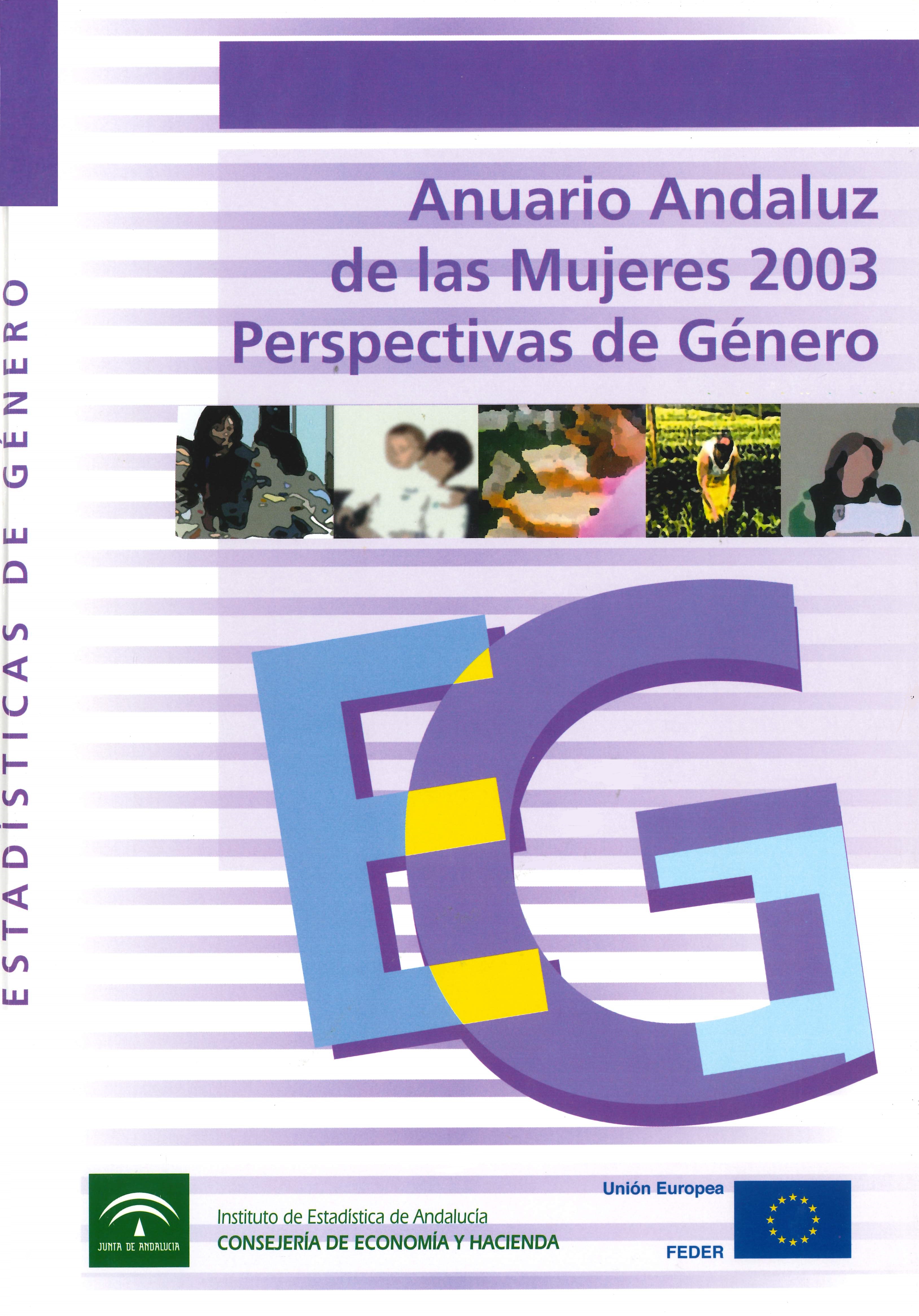 Imagen representativa de la publicación Anuario andaluz de las mujeres: perspectivas de género 2003