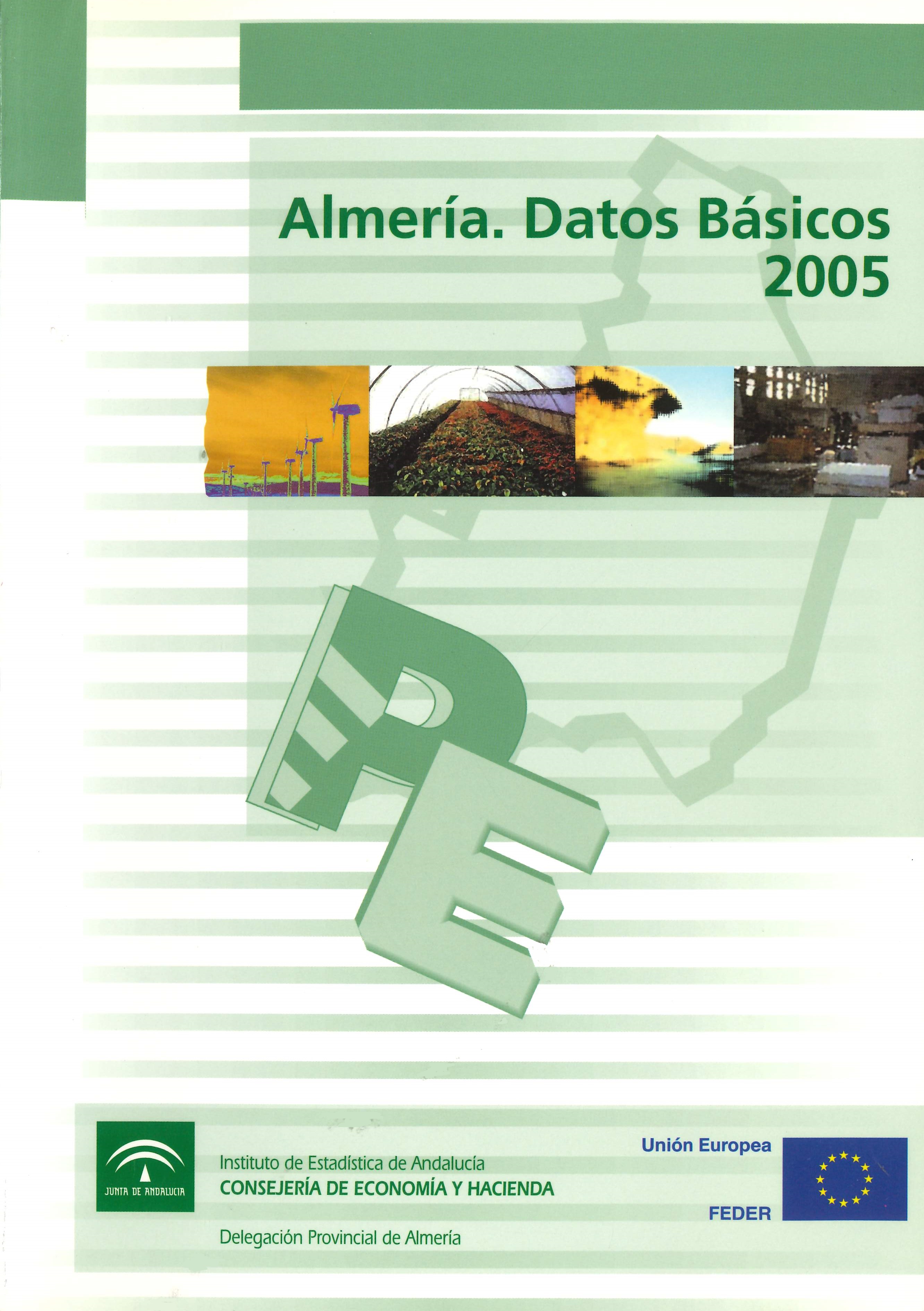 Imagen cartográfica de la publicación Almería: datos básicos 2005