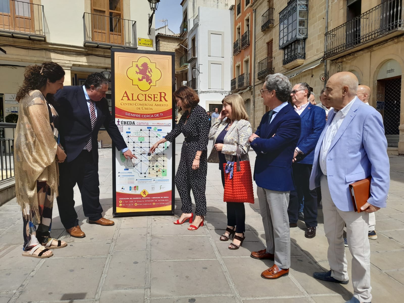 Rocío Blanco visita el CCA de Úbeda