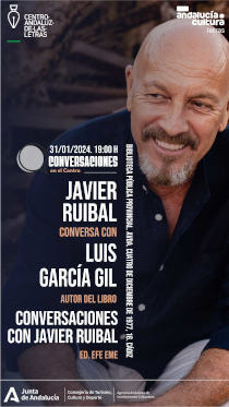 Cartel con Javier Ruibal